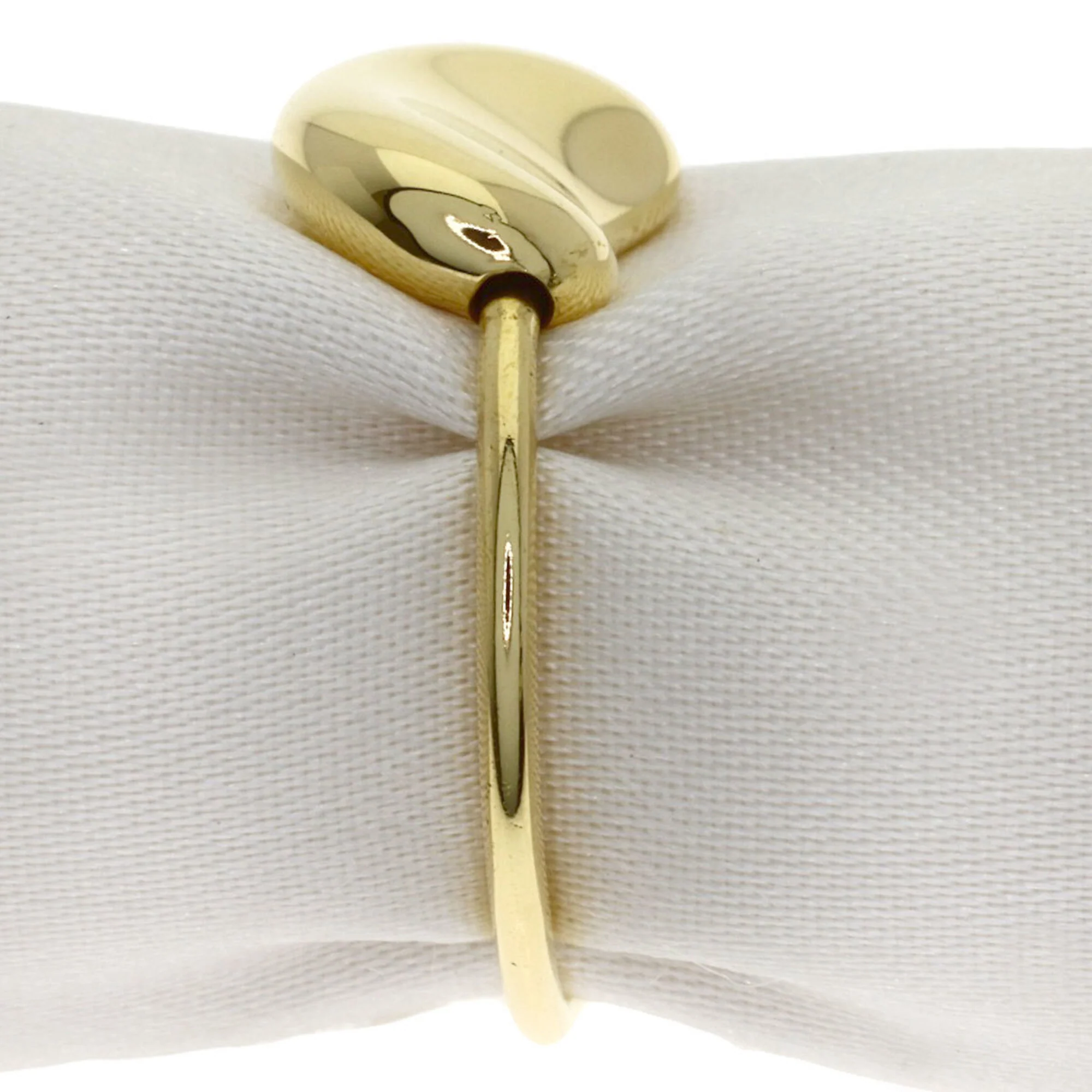 Bean Ring 18K Yellow Gold 1.1mm - Image 3