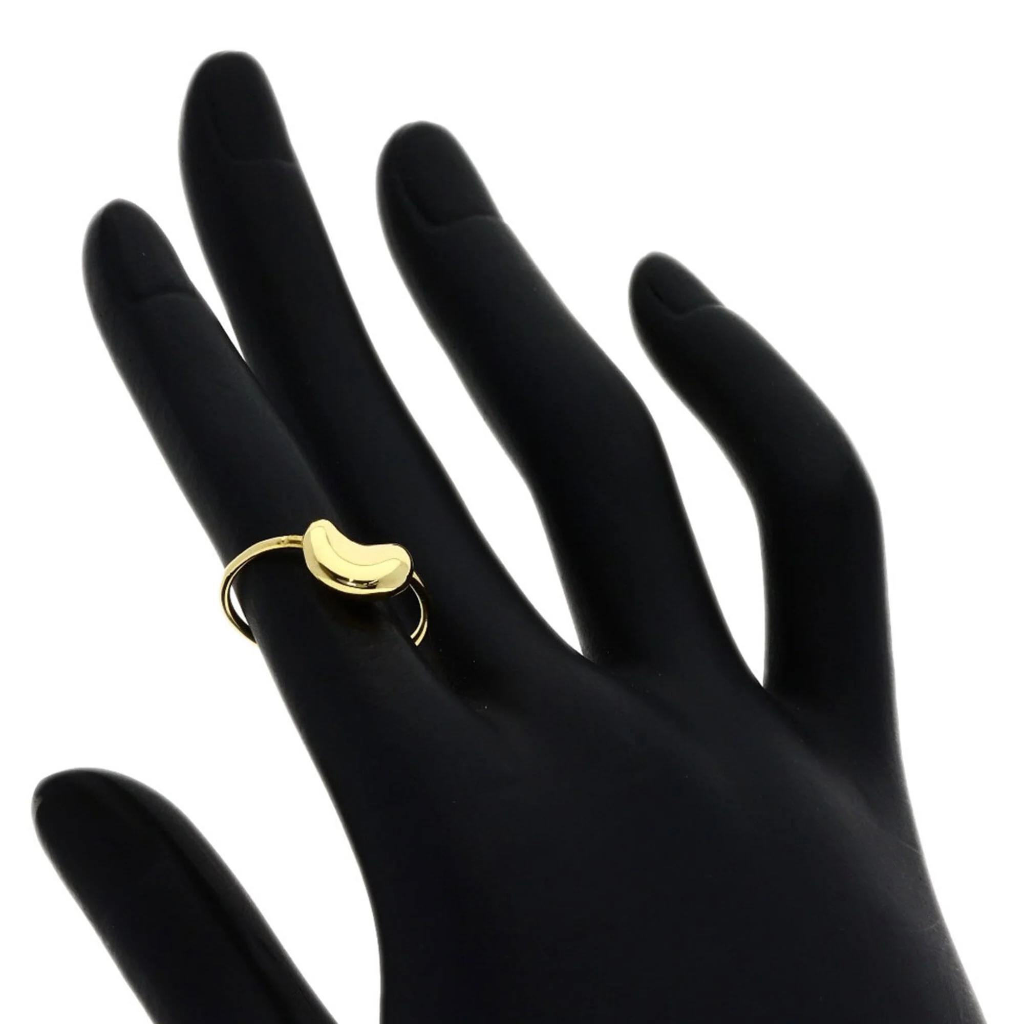 Bean Ring 18K Yellow Gold - Image 5