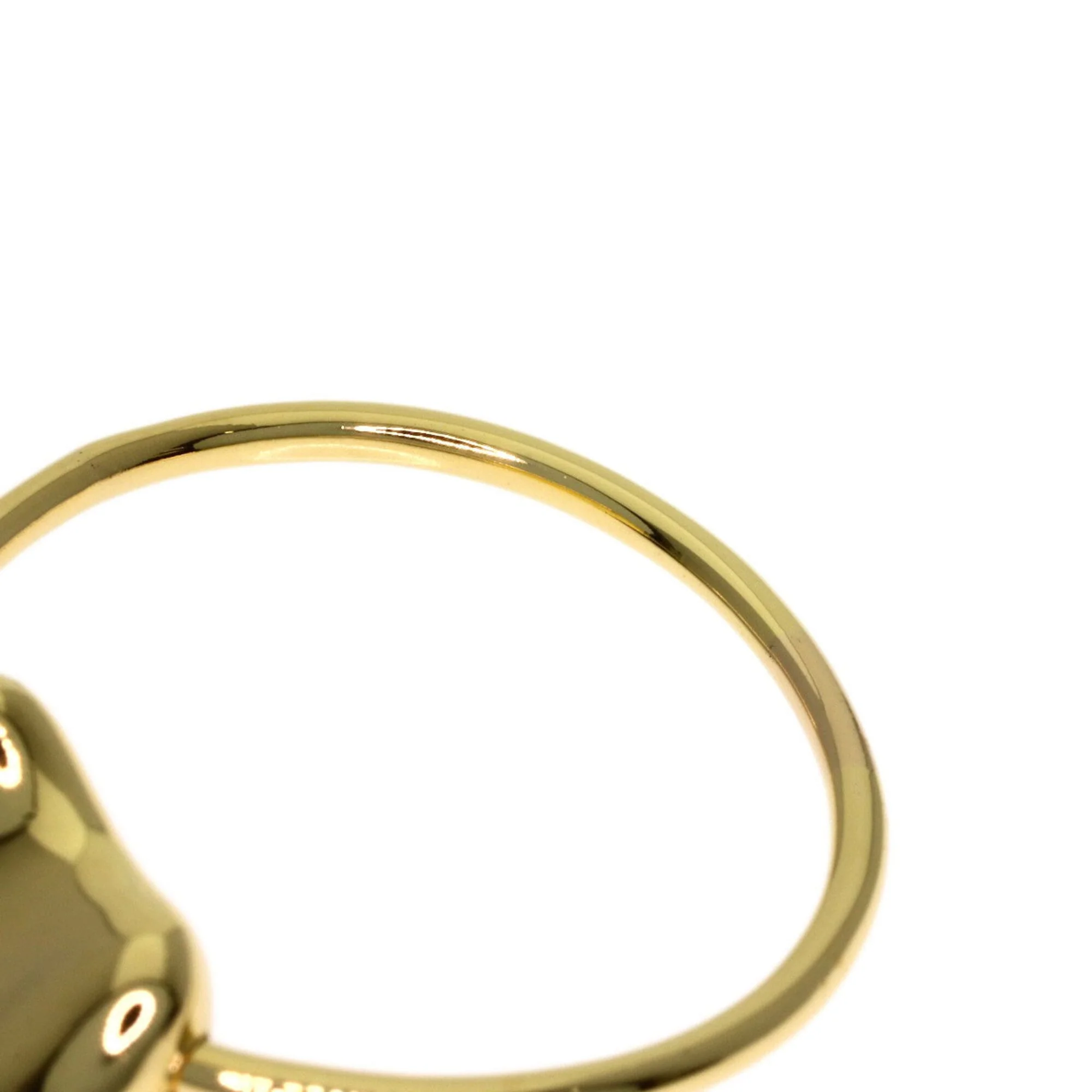Bean Ring 18K Yellow Gold - Image 8