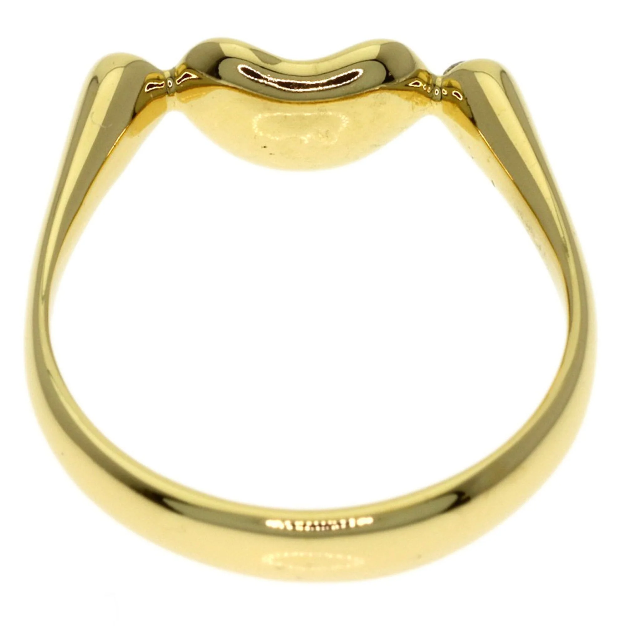 Bean Ring 18K Yellow Gold - Image 4