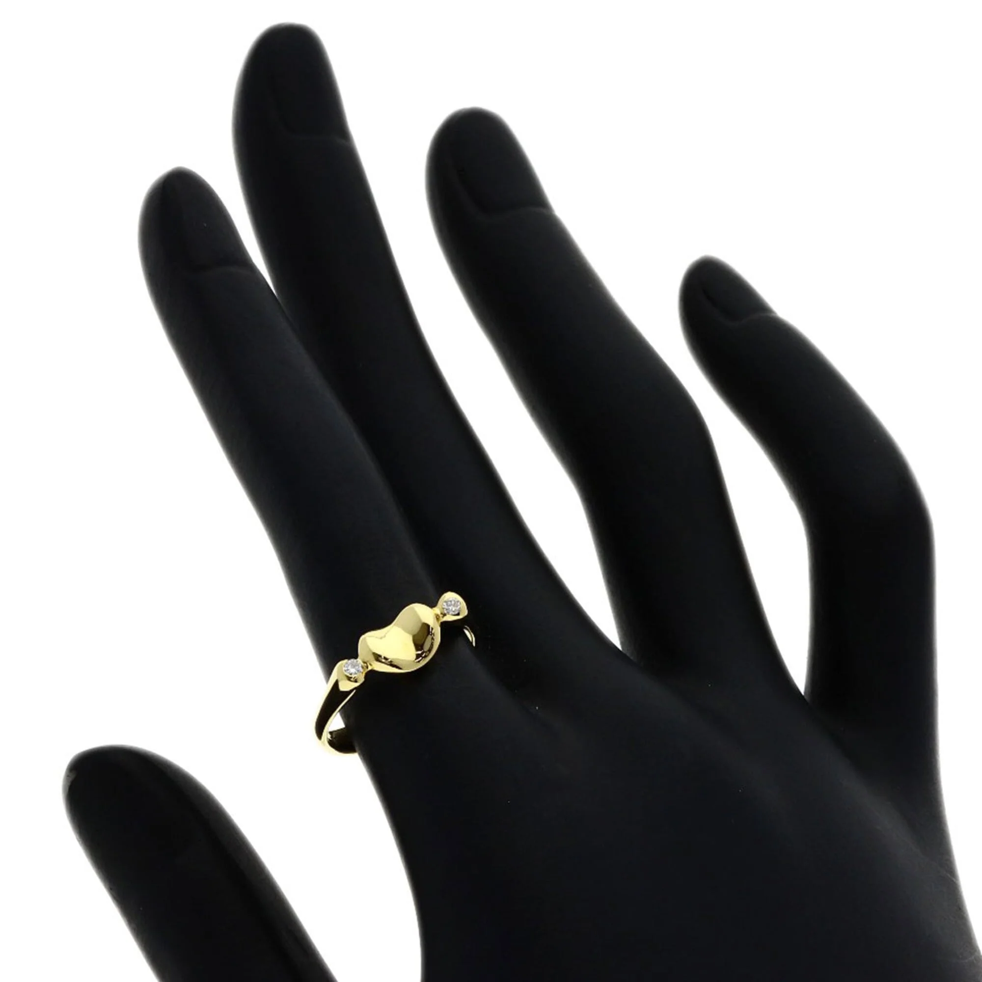 Bean Ring 18K Yellow Gold - Image 6