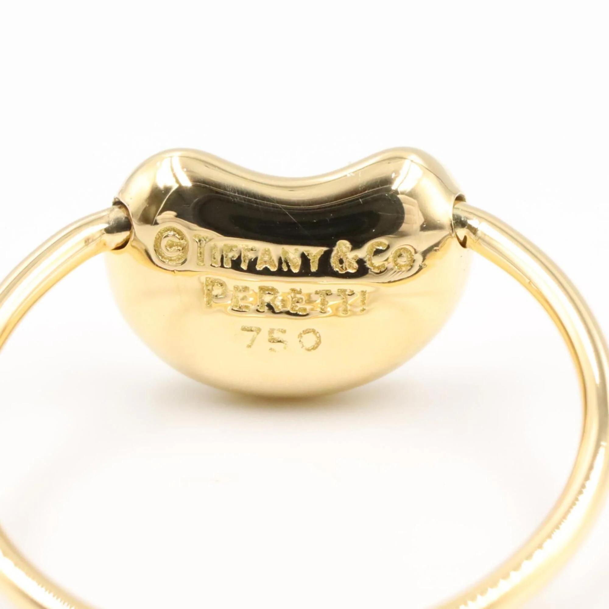 Bean Ring 18K Yellow Gold - Image 4