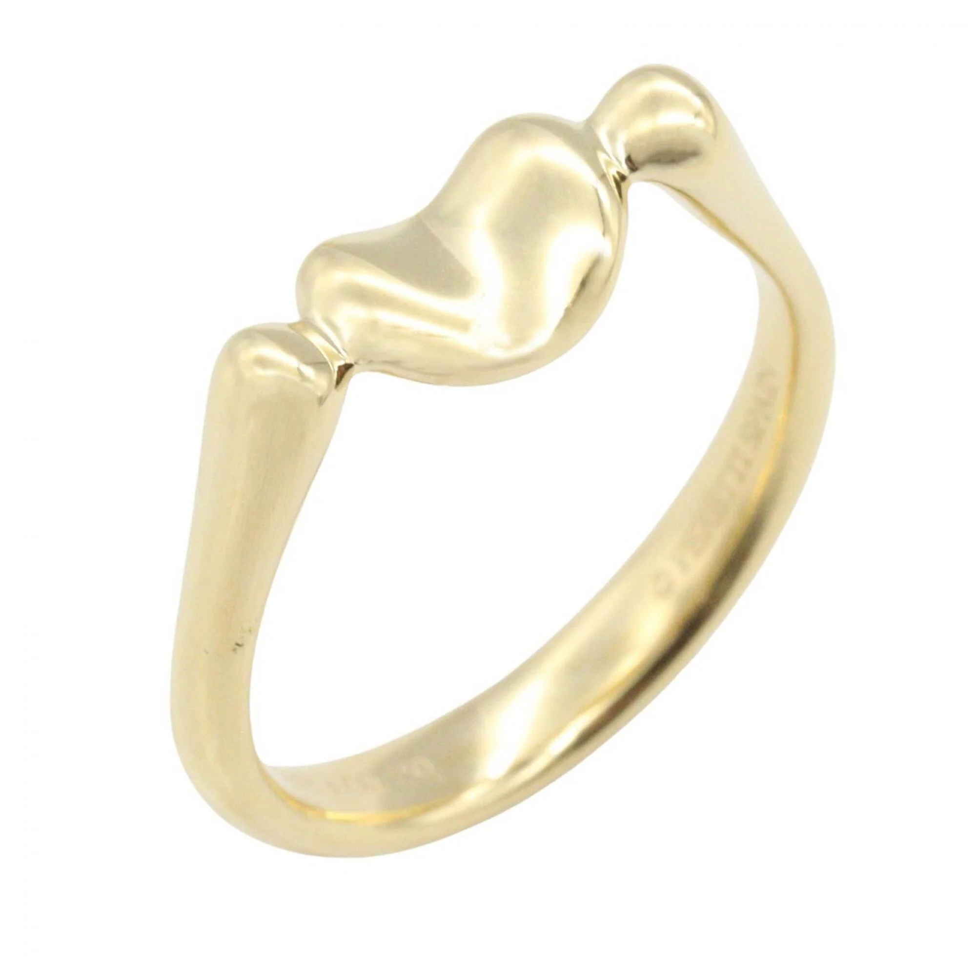 Bean Ring 18K Yellow Gold