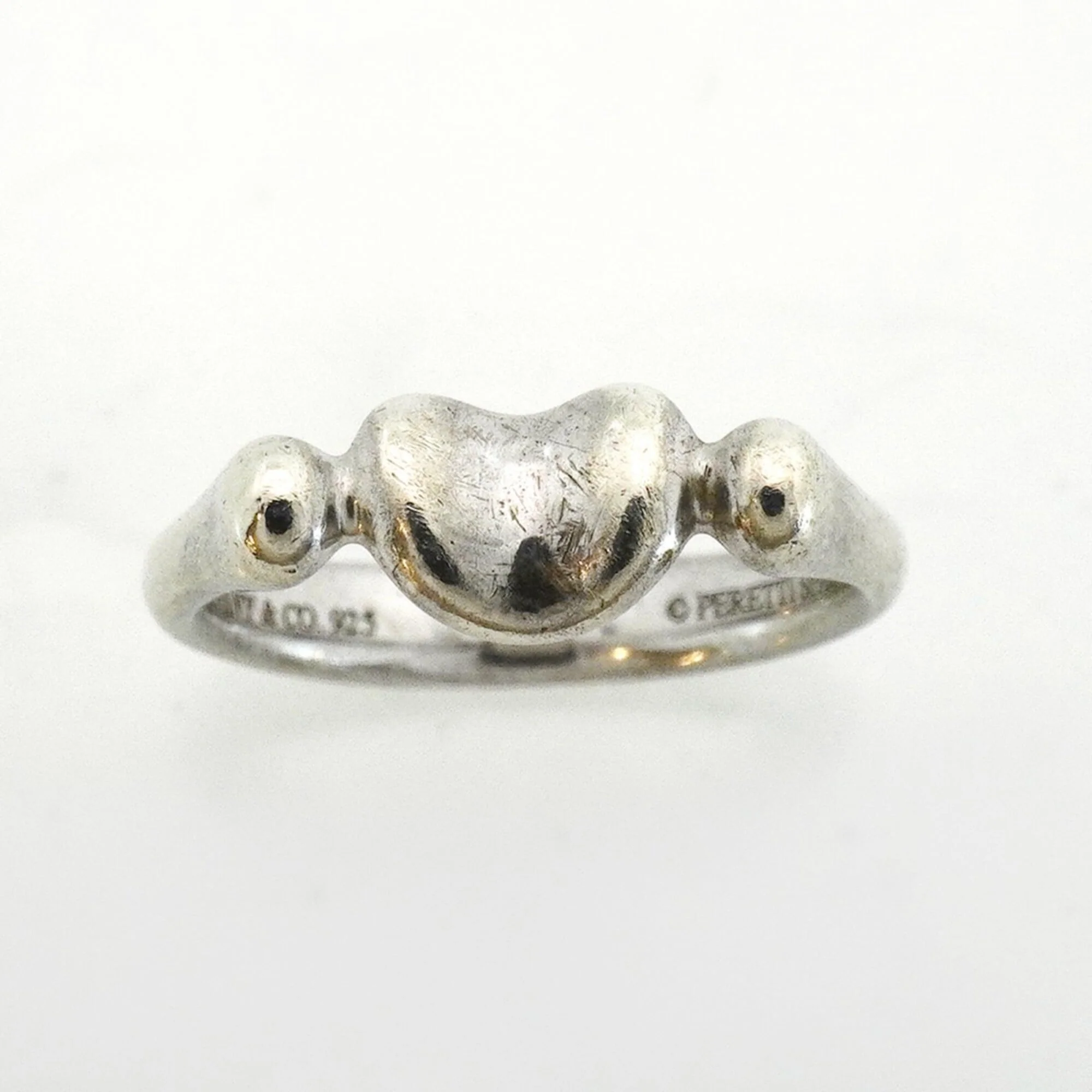 Bean Ring Sterling Silver - Image 2