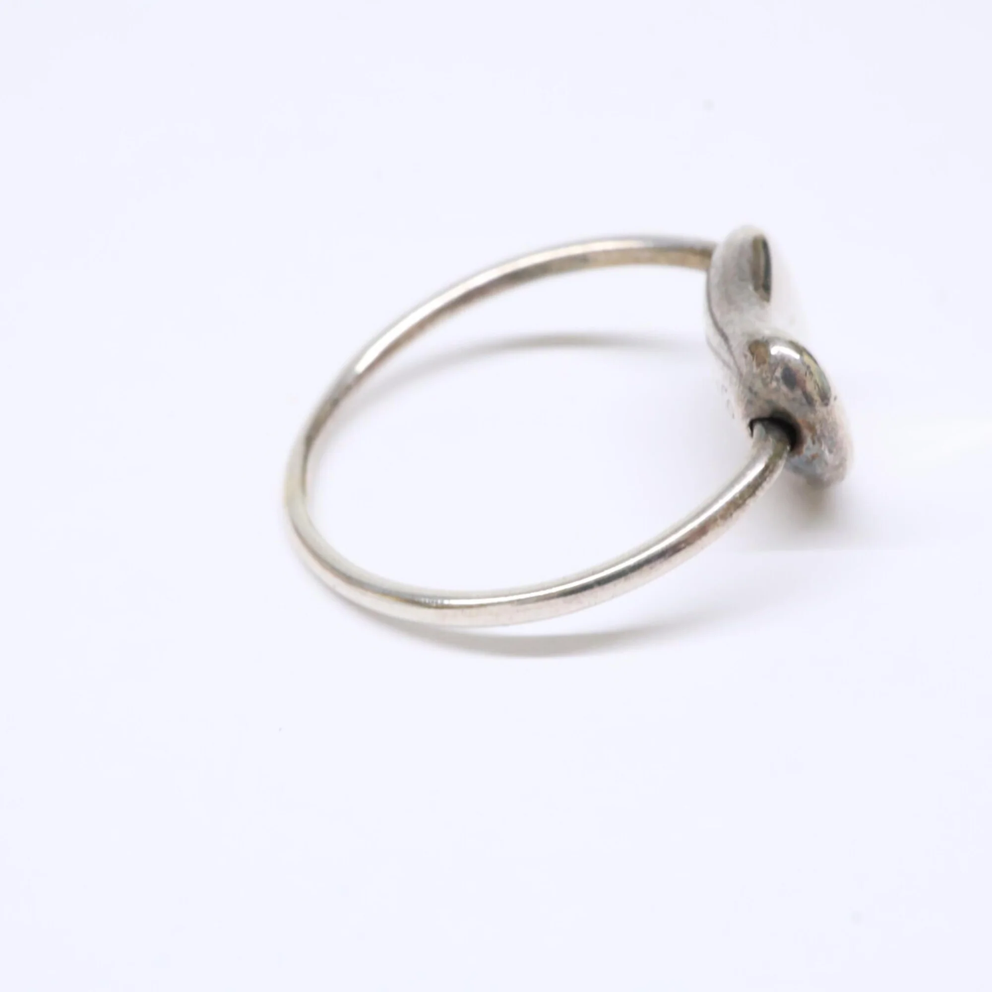 Bean Ring Sterling Silver - Image 4