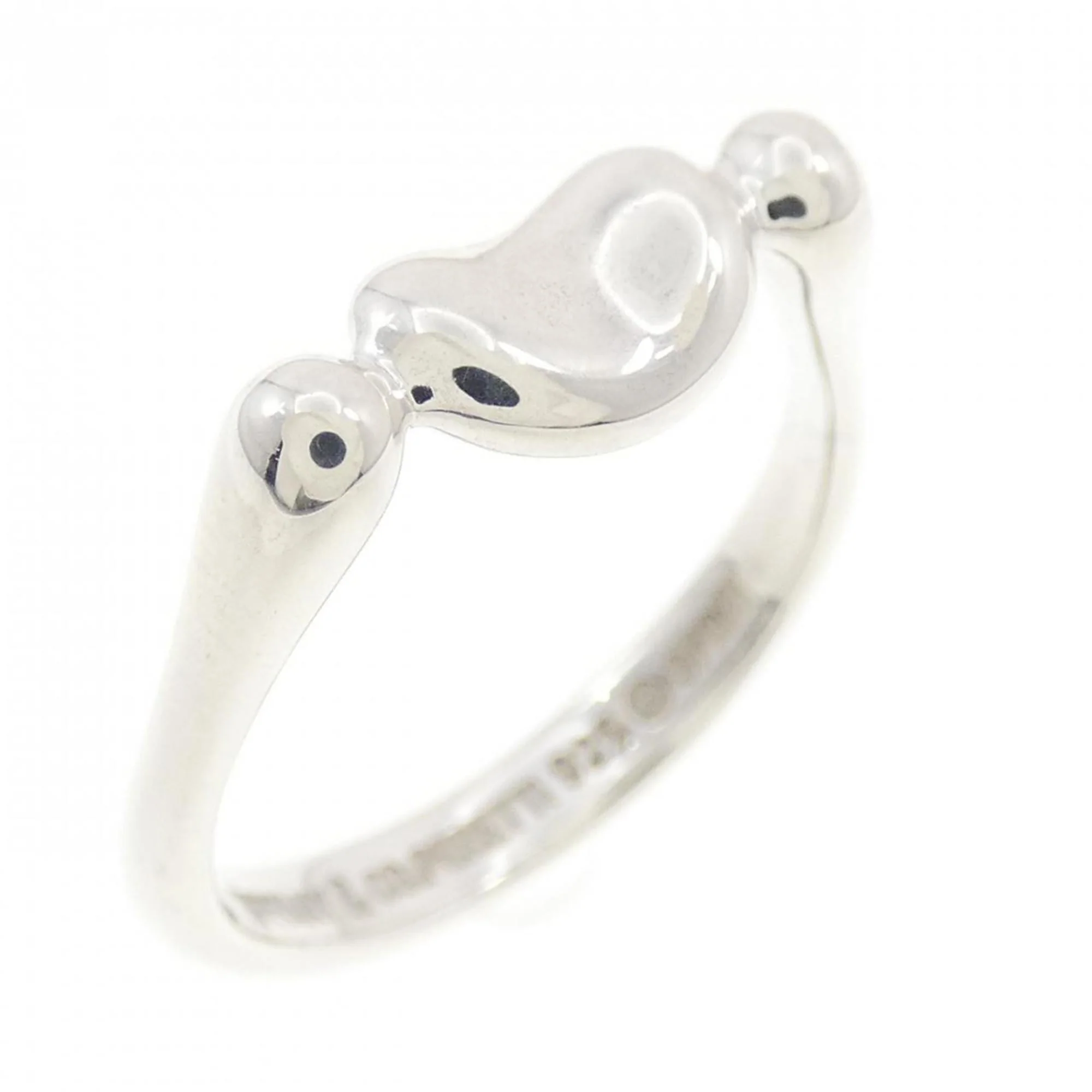 Bean Ring Sterling Silver