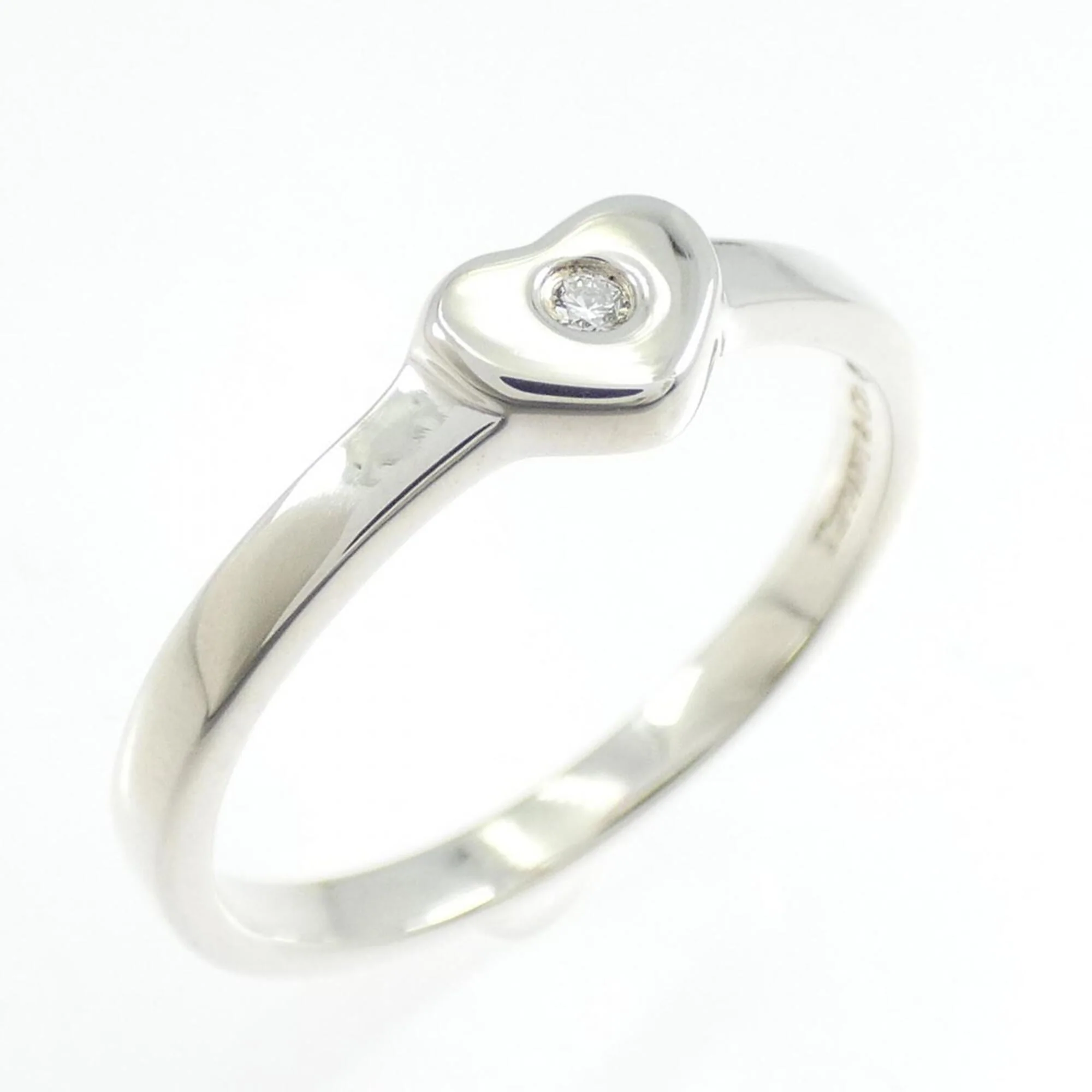 Crown Of Hearts Ring Sterling Silver With Diamond