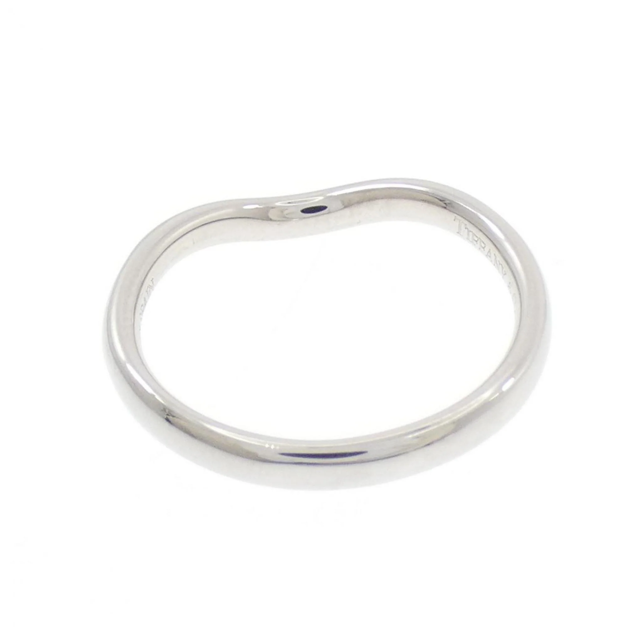 Curved 9P Ring Platinum - Image 3