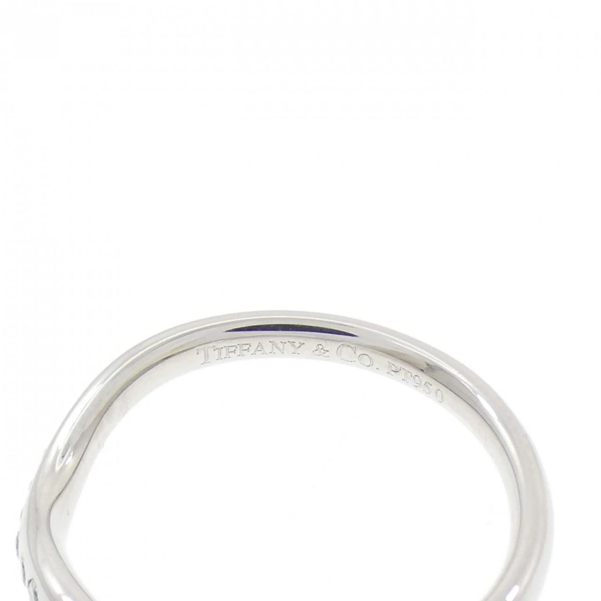 Curved 9P Ring Platinum - Image 4