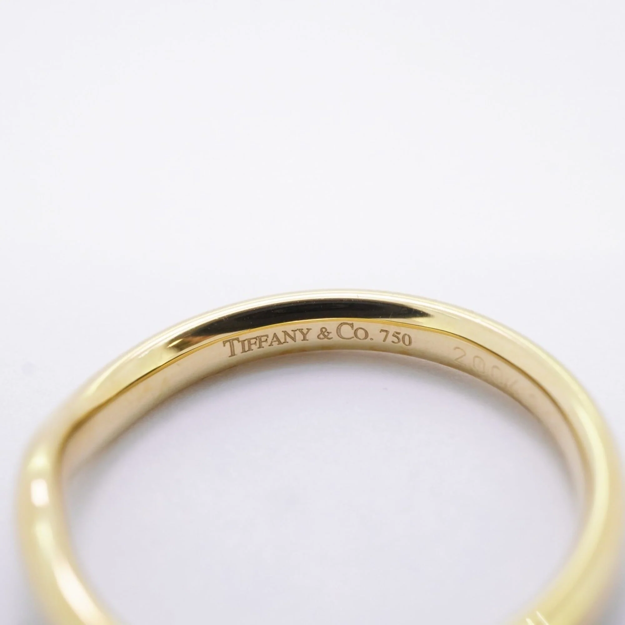 Curved Band Ring 18K Yellow Gold - Image 4