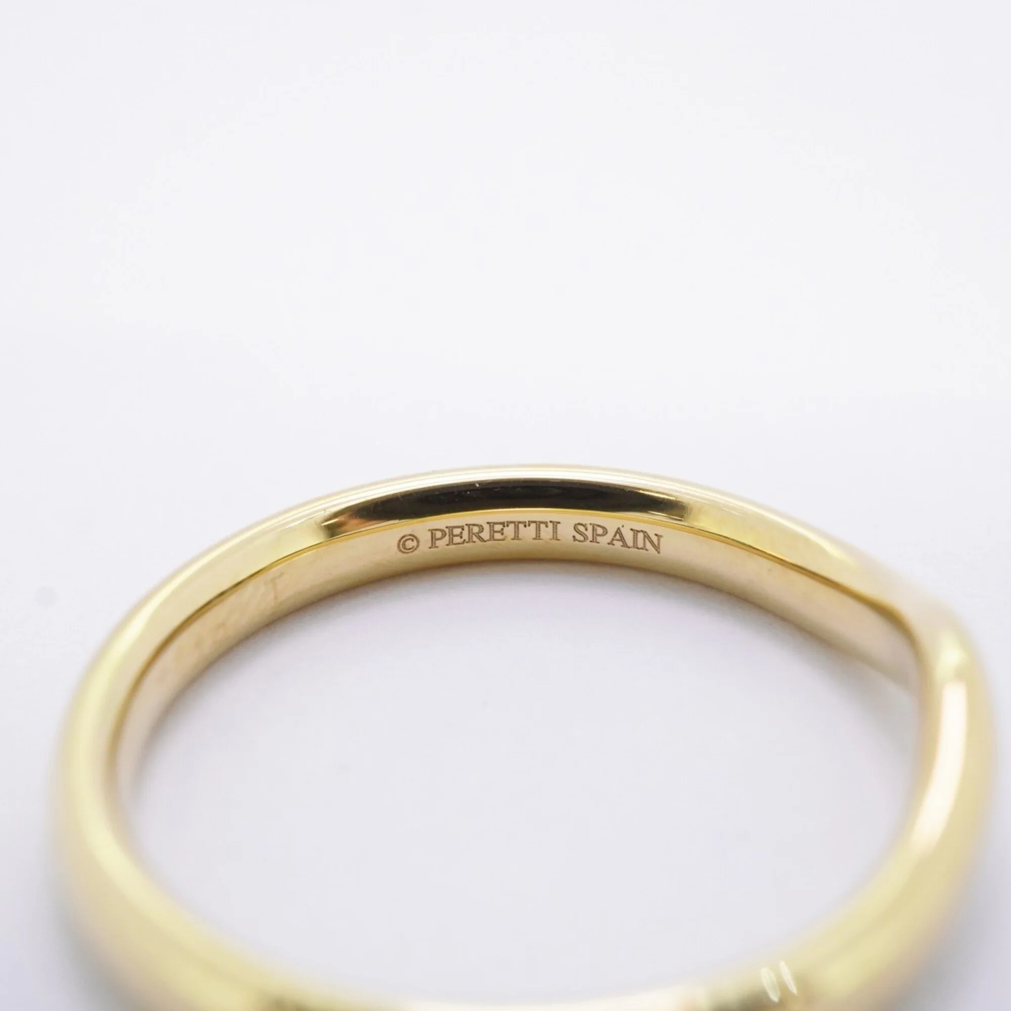 Curved Band Ring 18K Yellow Gold - Image 5