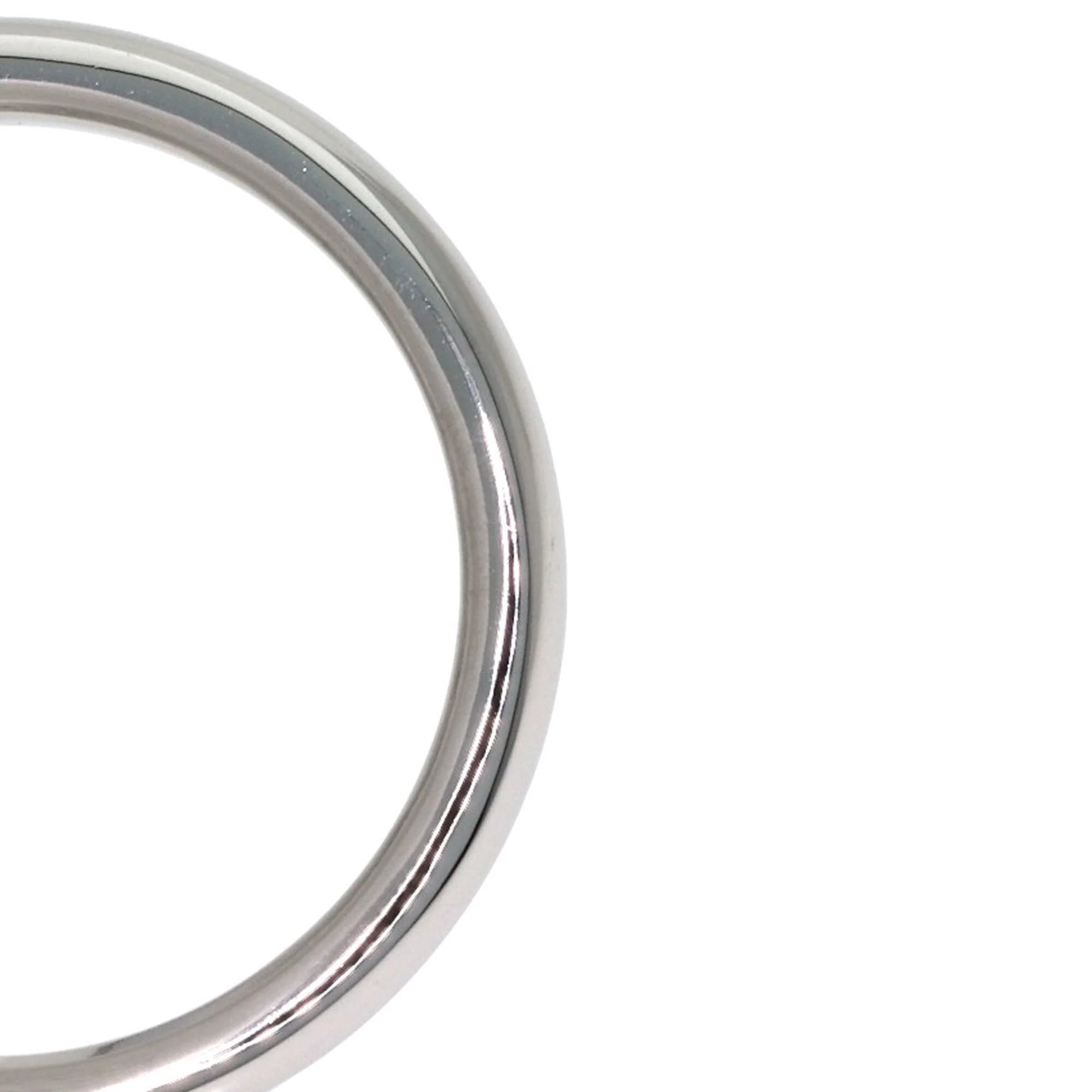 Curved Band Ring Platinum - Image 7