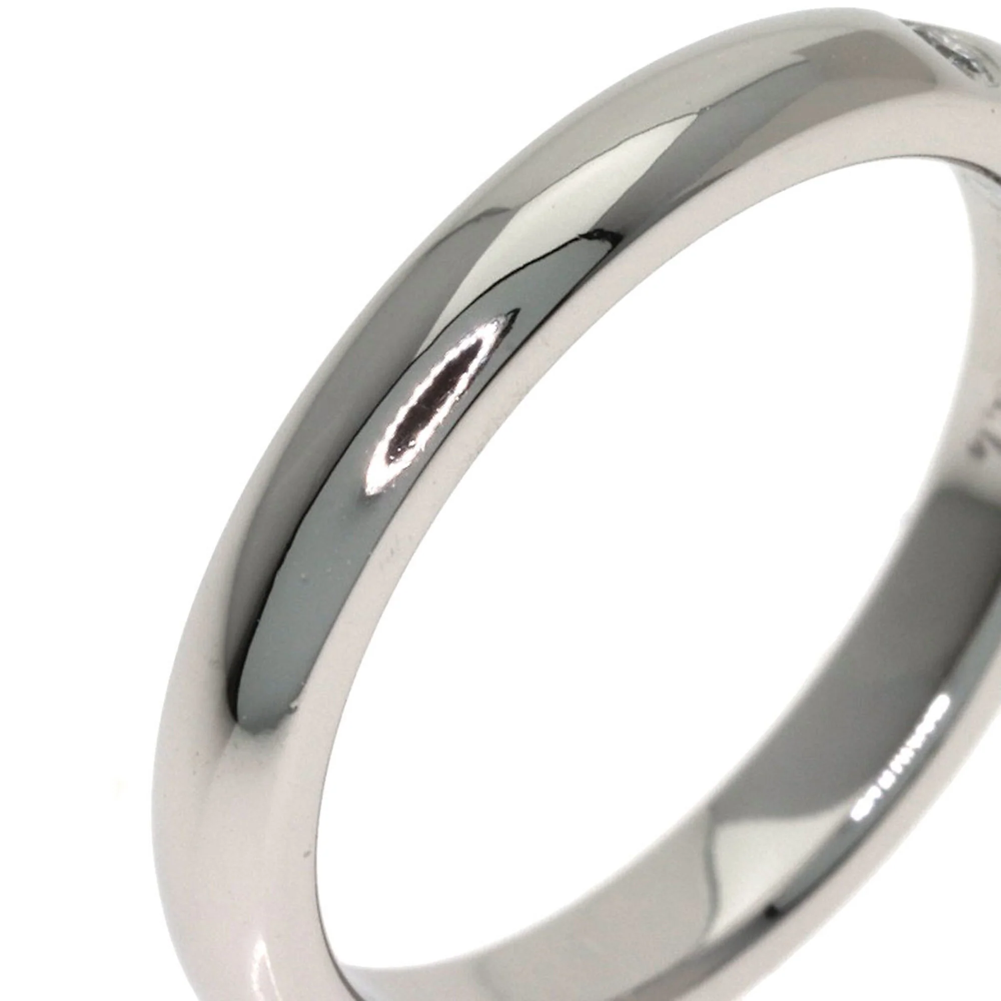 Curved Band Ring Platinum - Image 9