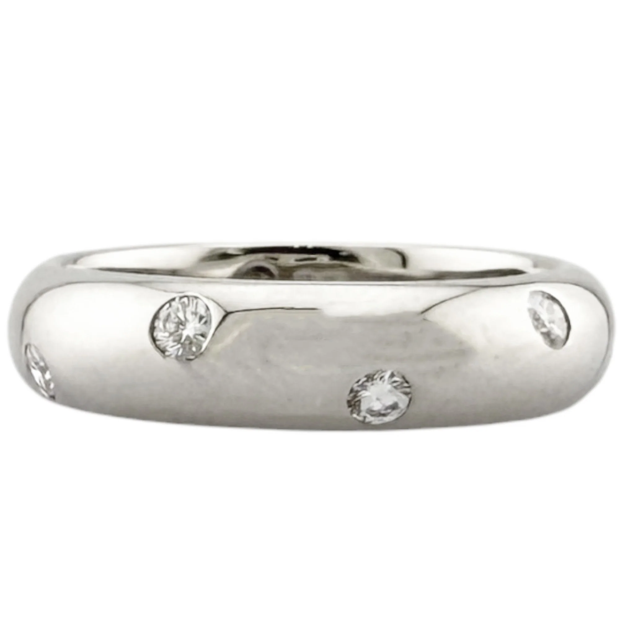 Dots Ring Platinum with Diamond - Image 3