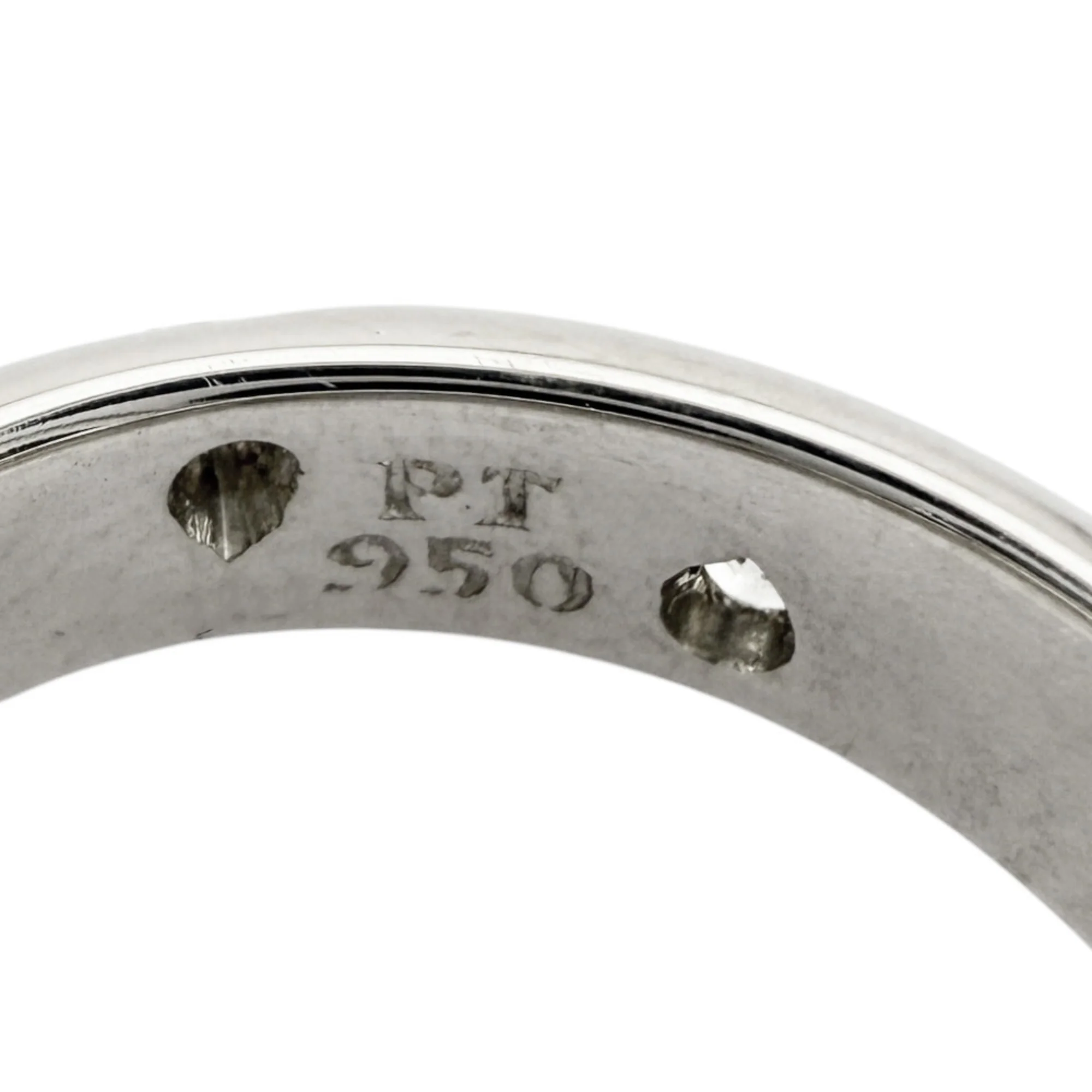 Dots Ring Platinum with Diamond - Image 7