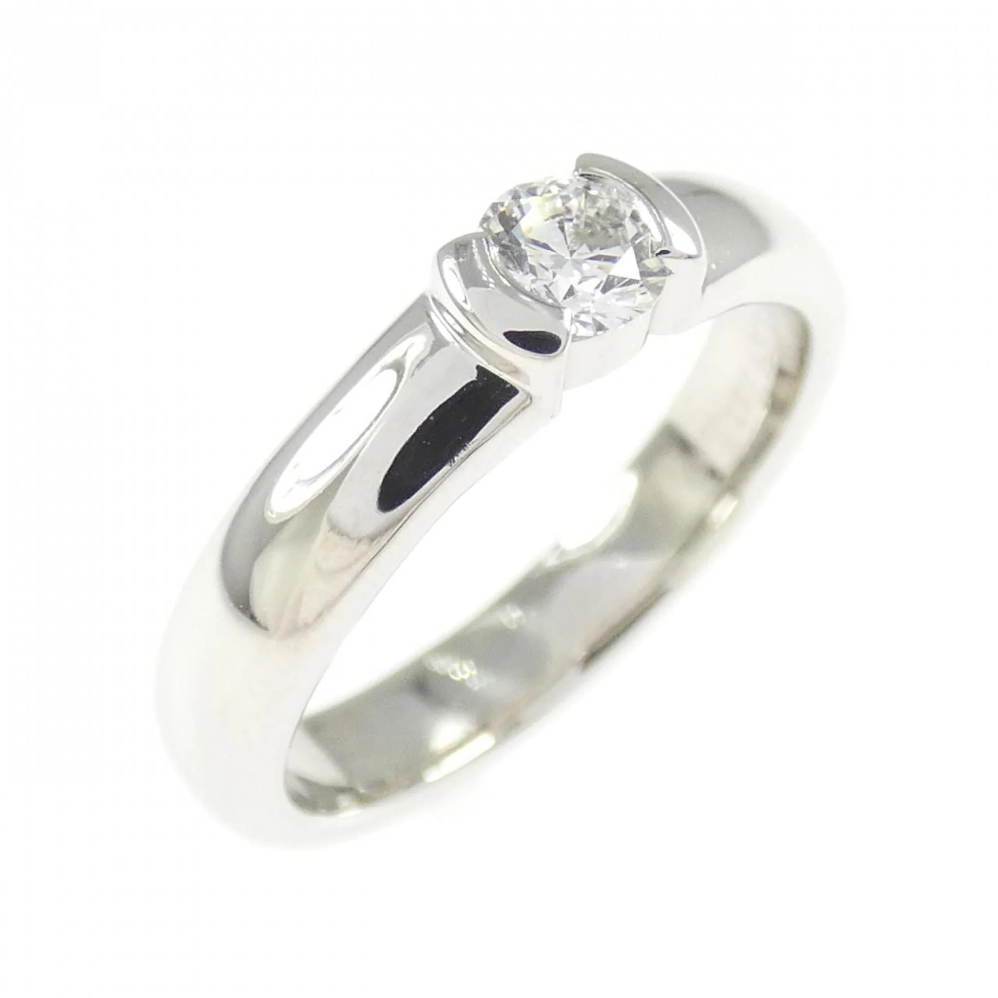 Dots Ring with Diamond