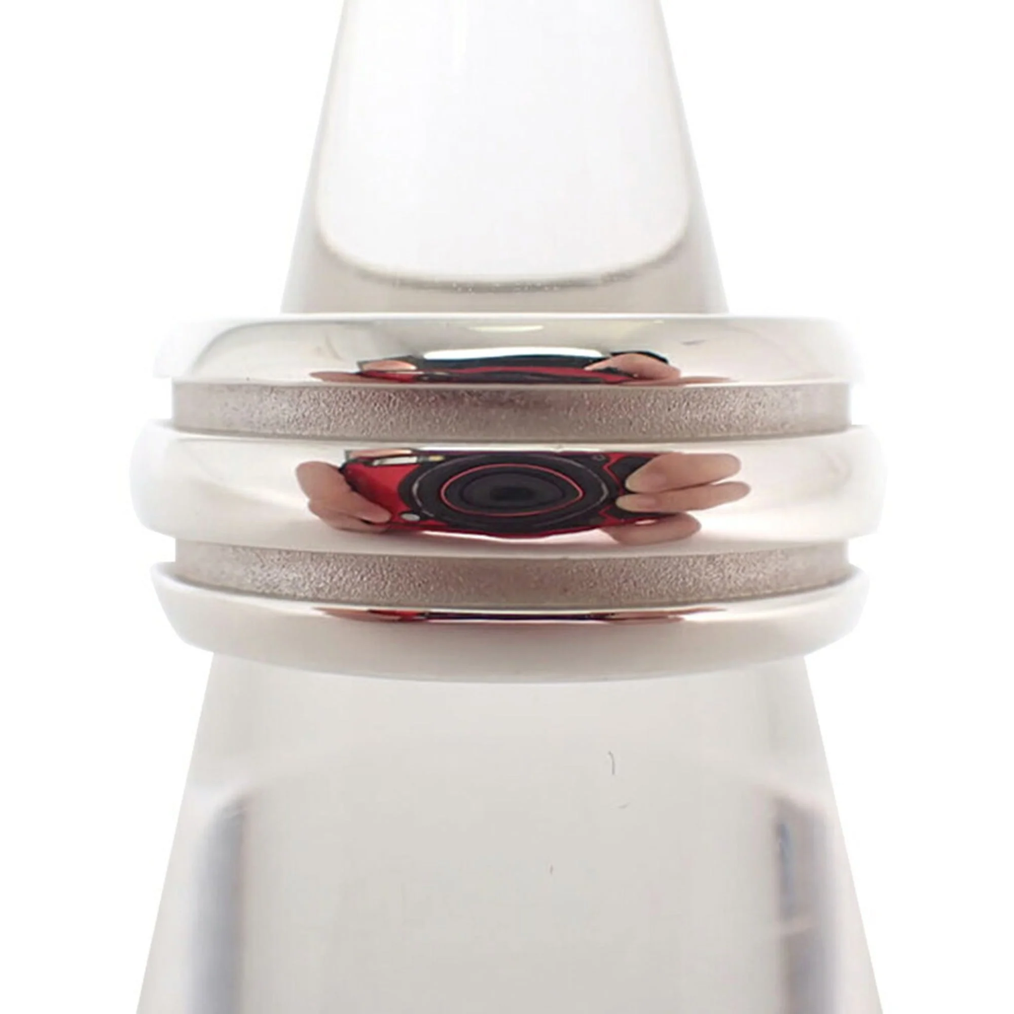 Double Line Ring Sterling Silver - Image 2