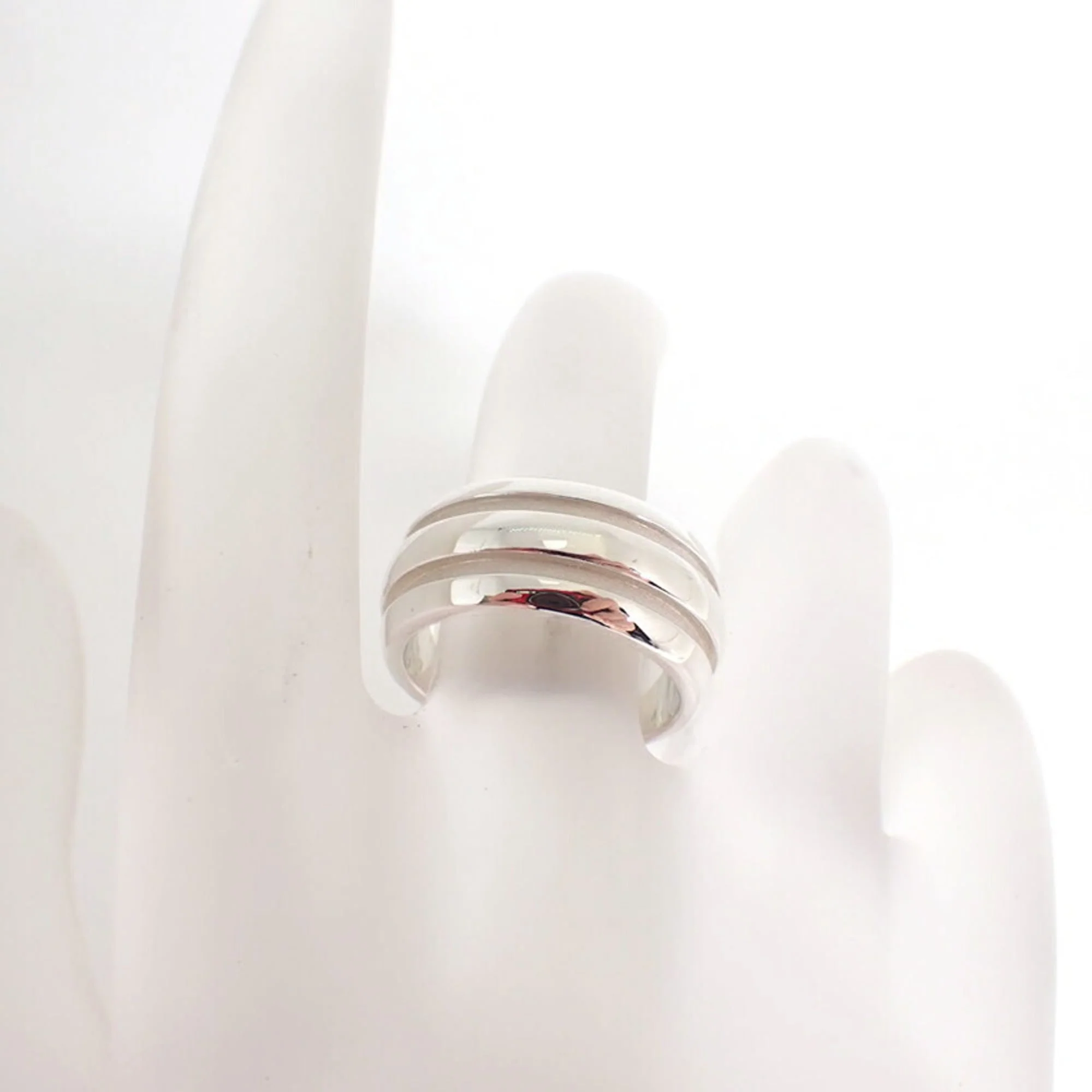 Double Line Ring Sterling Silver - Image 4
