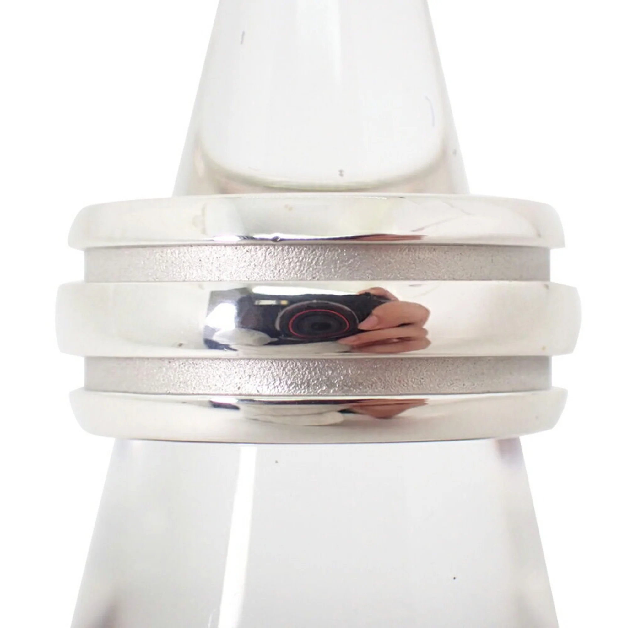 Double Line Ring Sterling Silver - Image 2