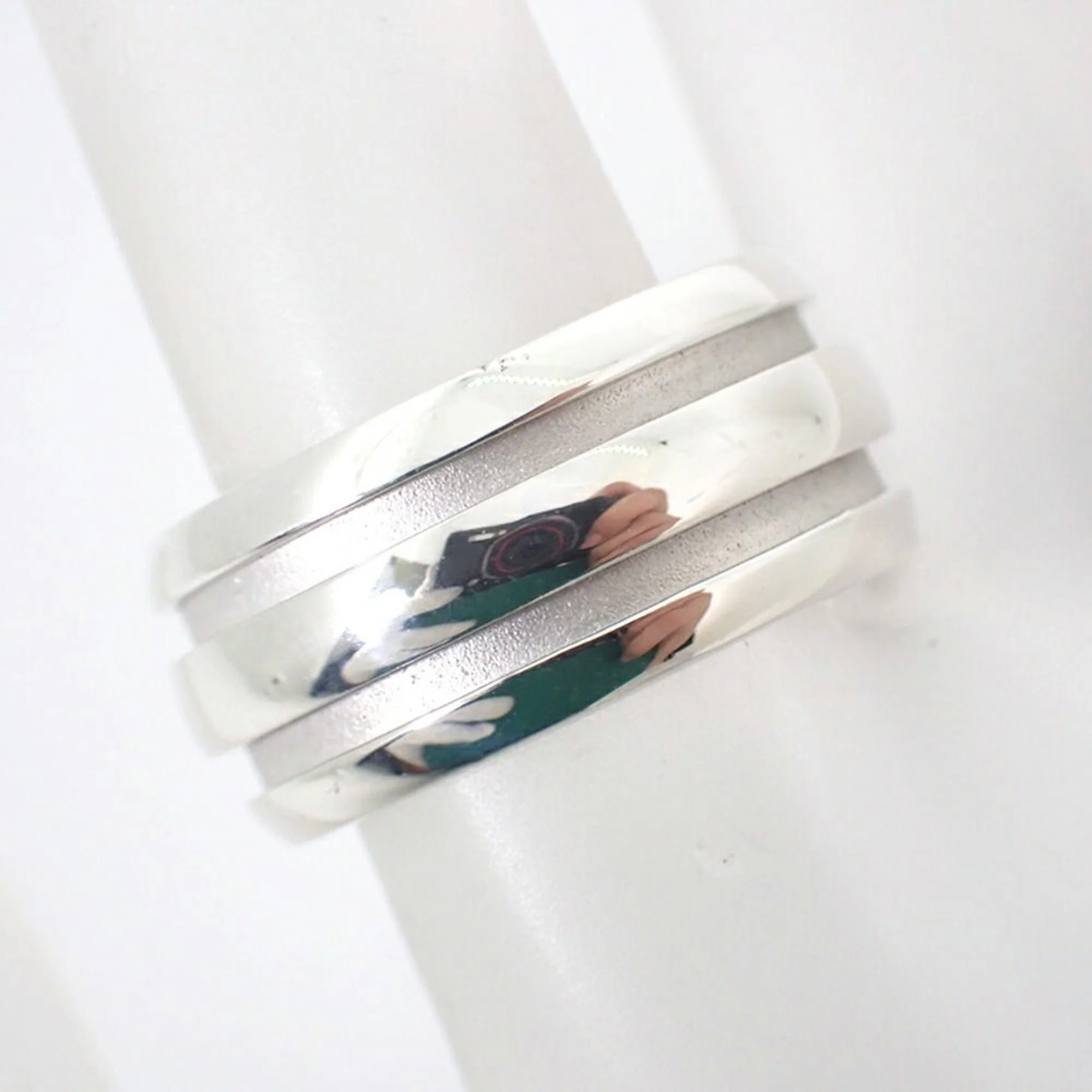 Double Line Ring Sterling Silver - Image 5