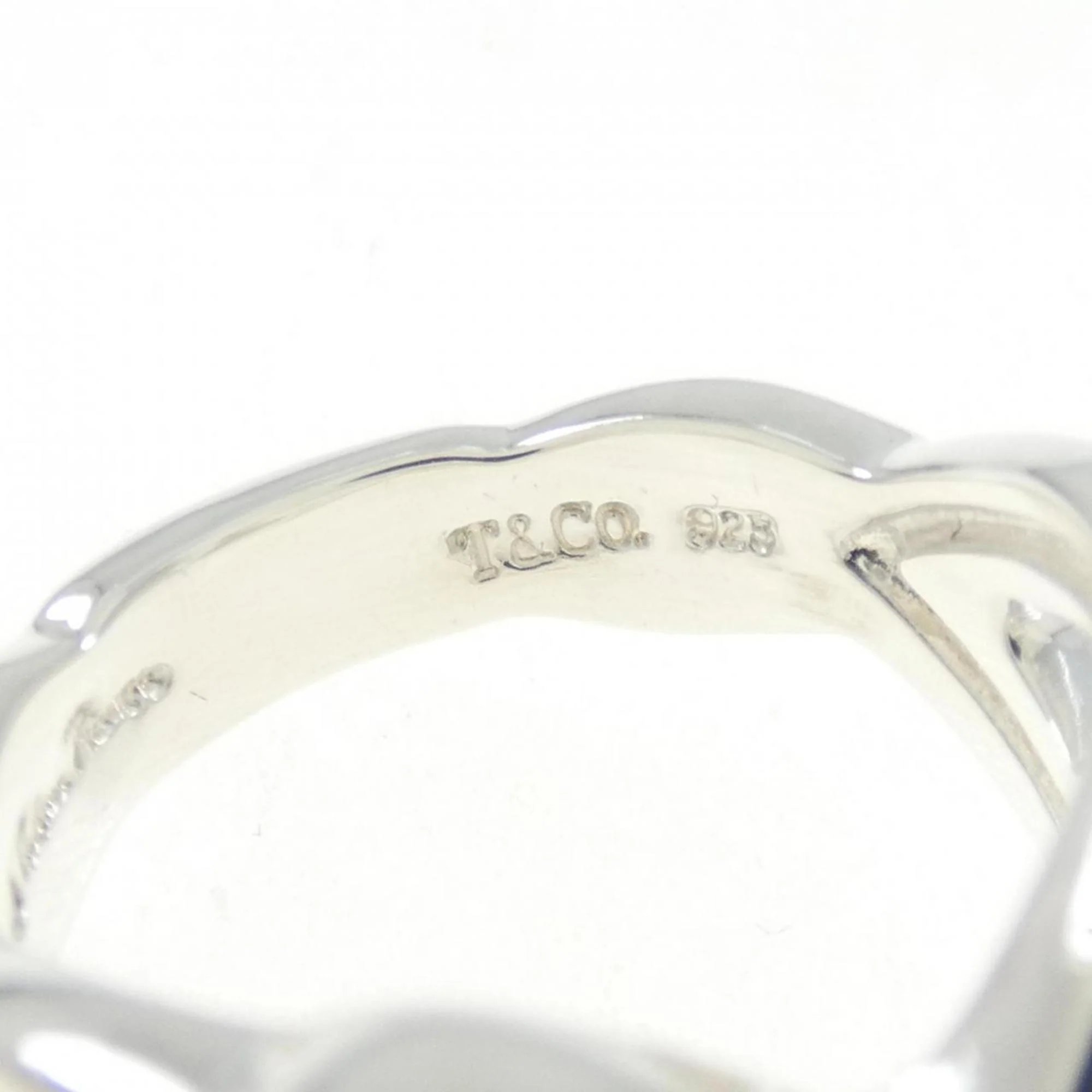 Double Loving Heart Ring Sterling Silver - Image 4