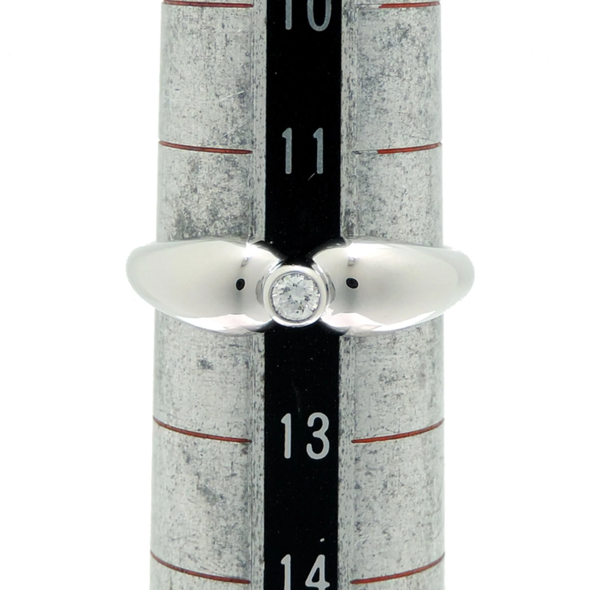 Elsa Peretti Double Teardrop Ring Platinum - Image 7