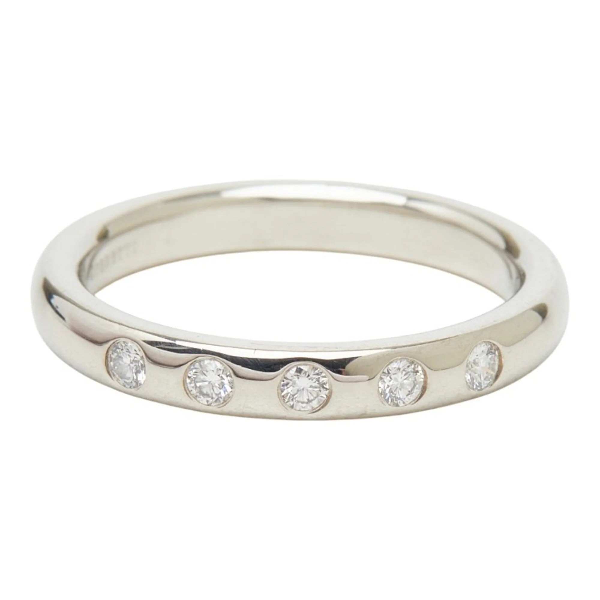 Elsa Peretti Ring Sterling Silver and Platinum