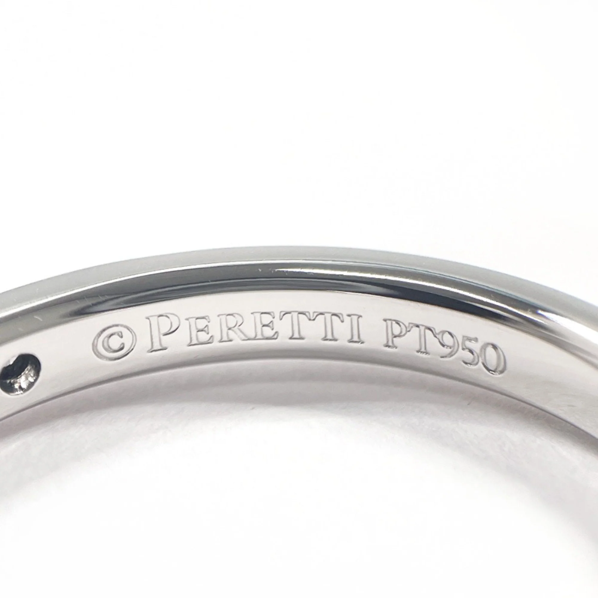 Elsa Peretti Ring Sterling Silver and Platinum - Image 4