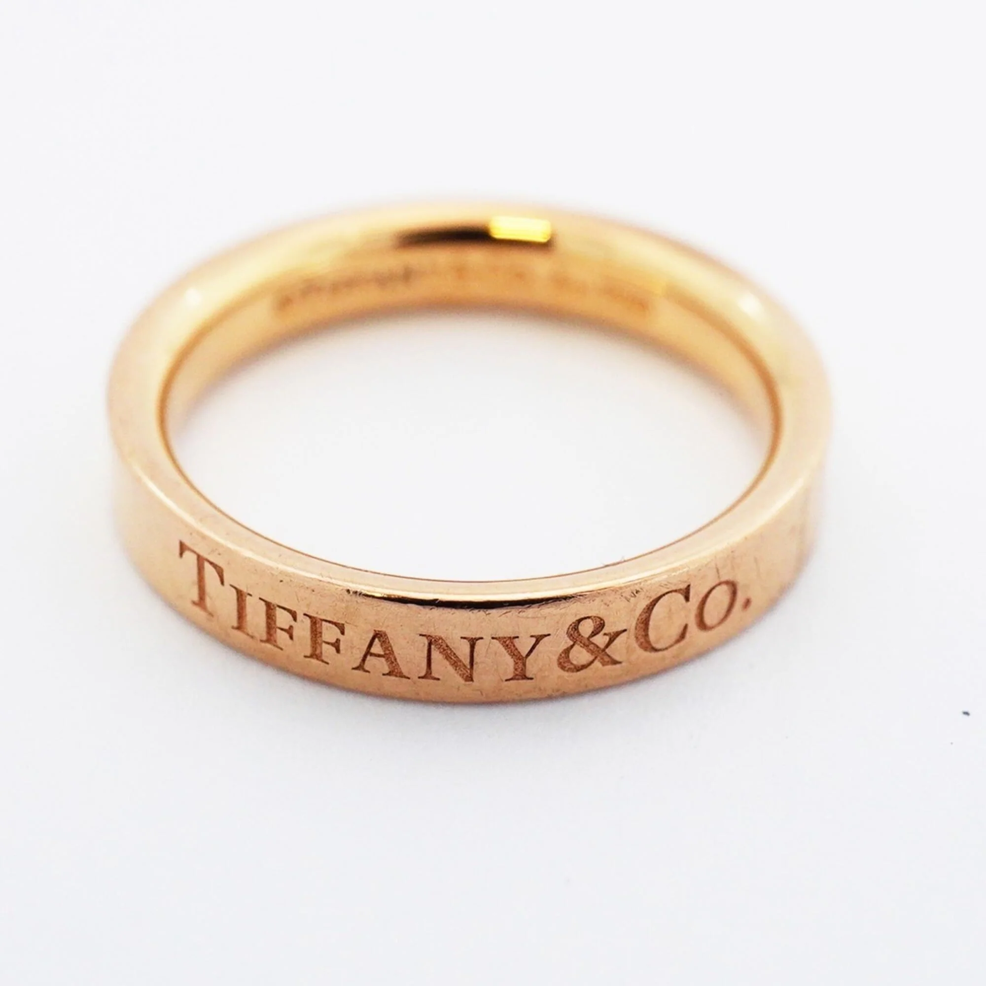Flat Band Ring 18K Rose Gold - Image 3