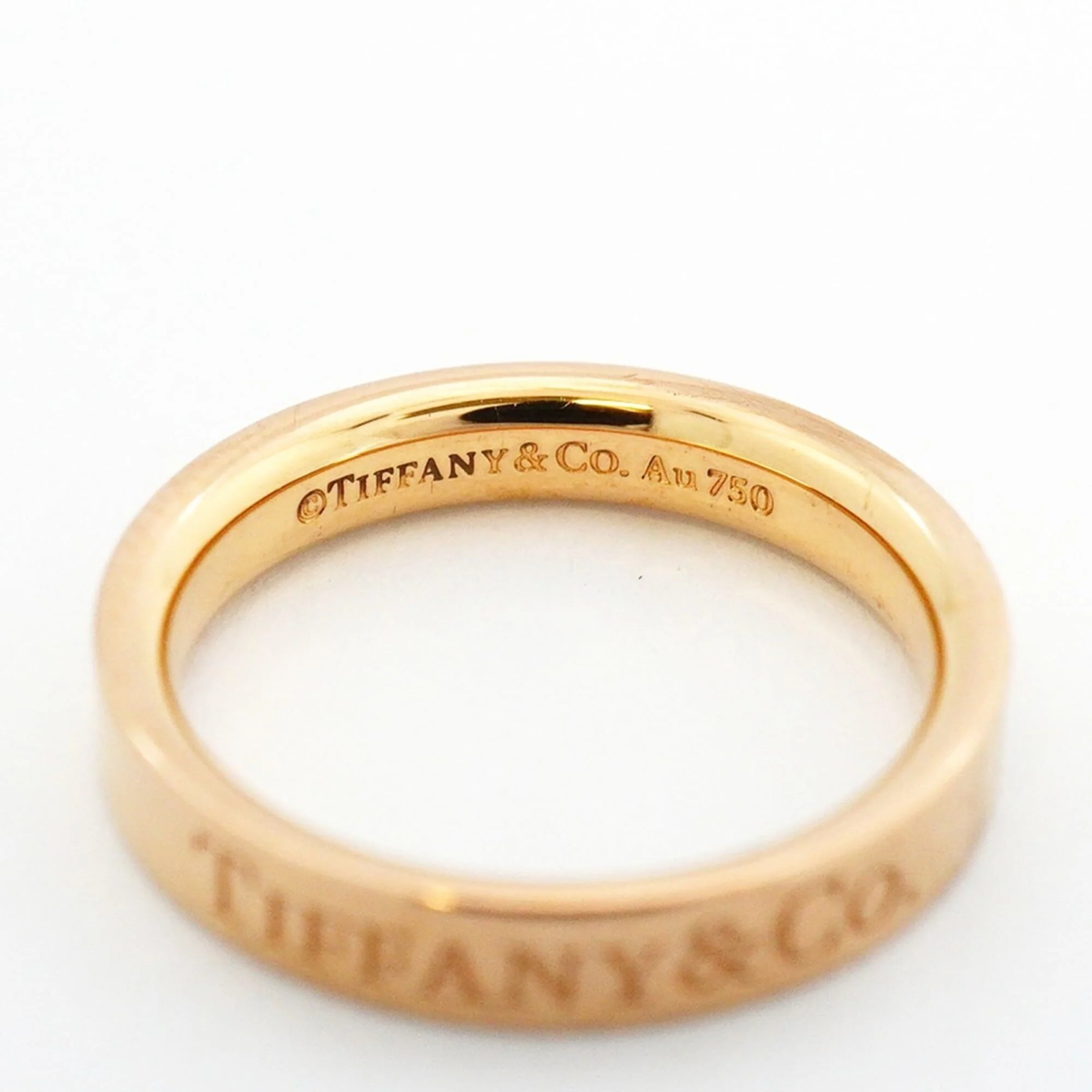 Flat Band Ring 18K Rose Gold - Image 4