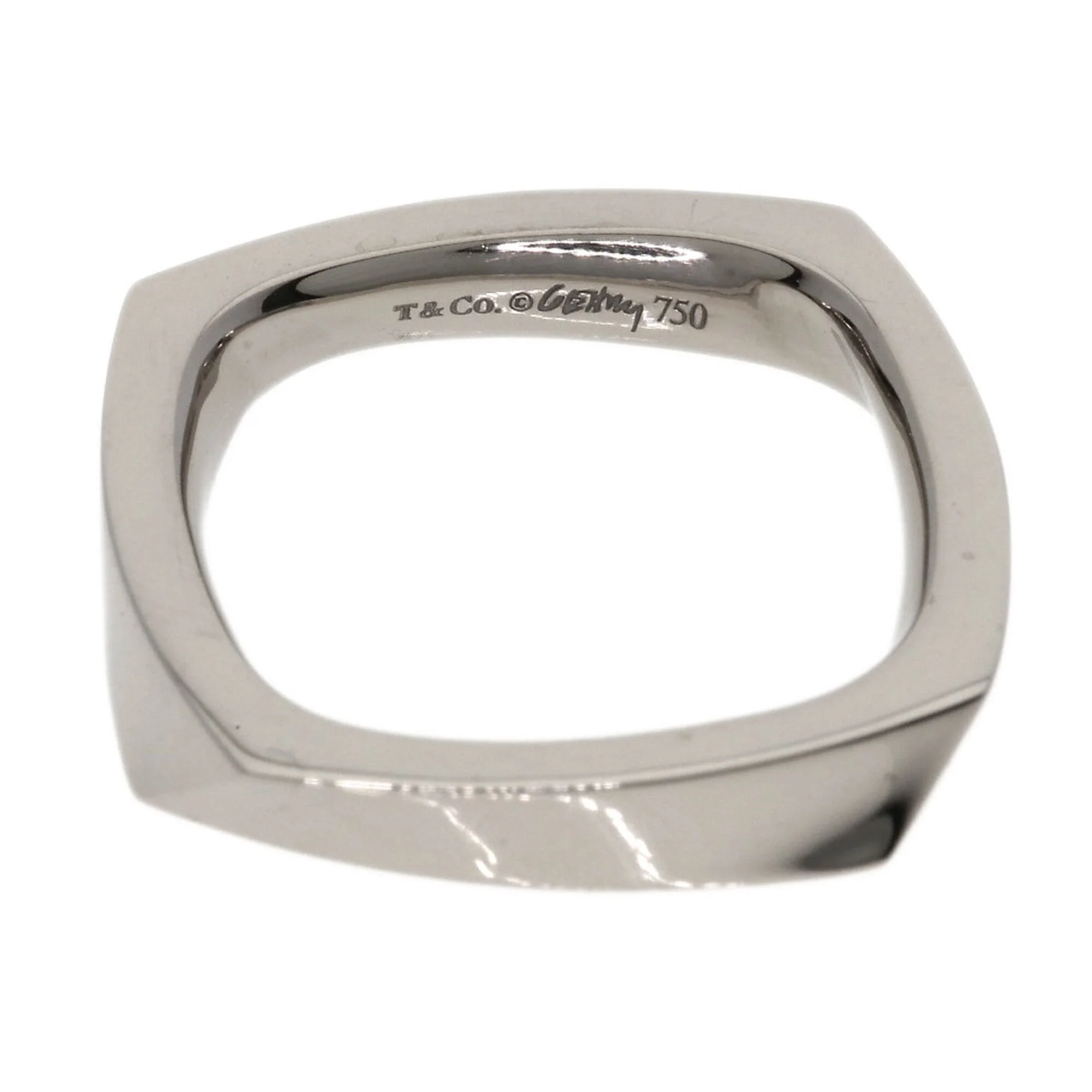 Frank Gehry Torque Narrow Ring 18K White Gold - Image 4