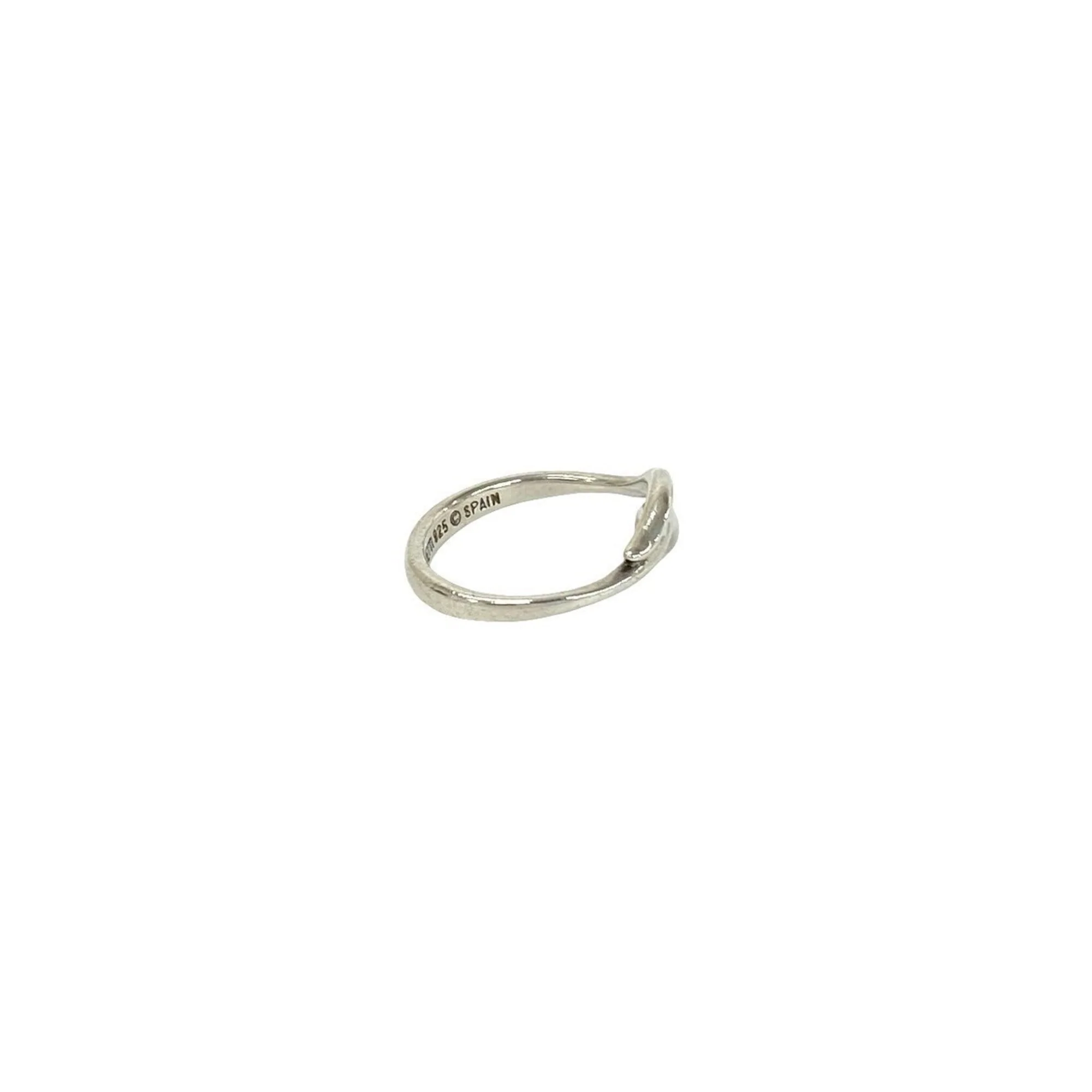 Freeform Teardrop Ring Sterling Silver - Image 5