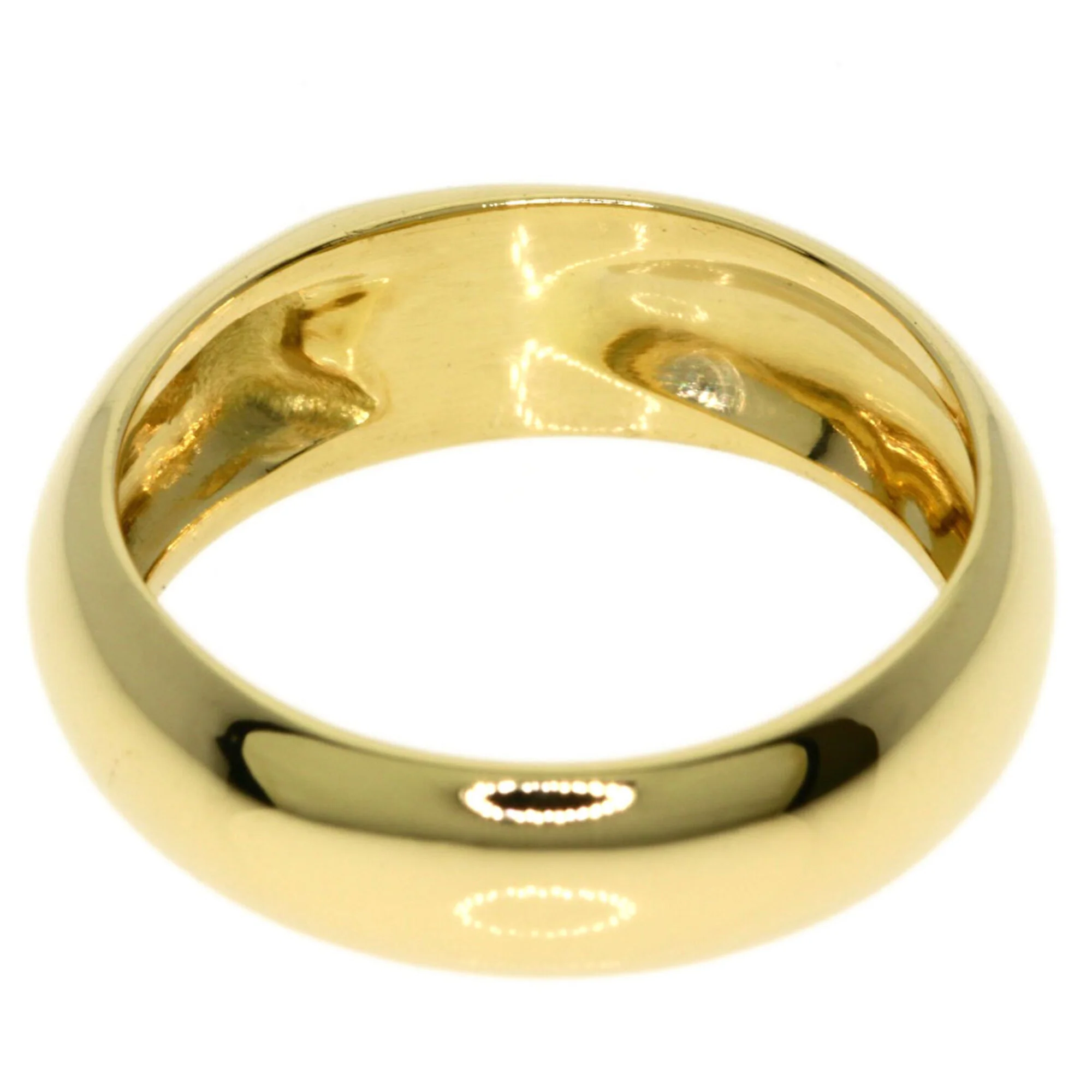 Full Heart Ring 18K Yellow Gold - Image 4