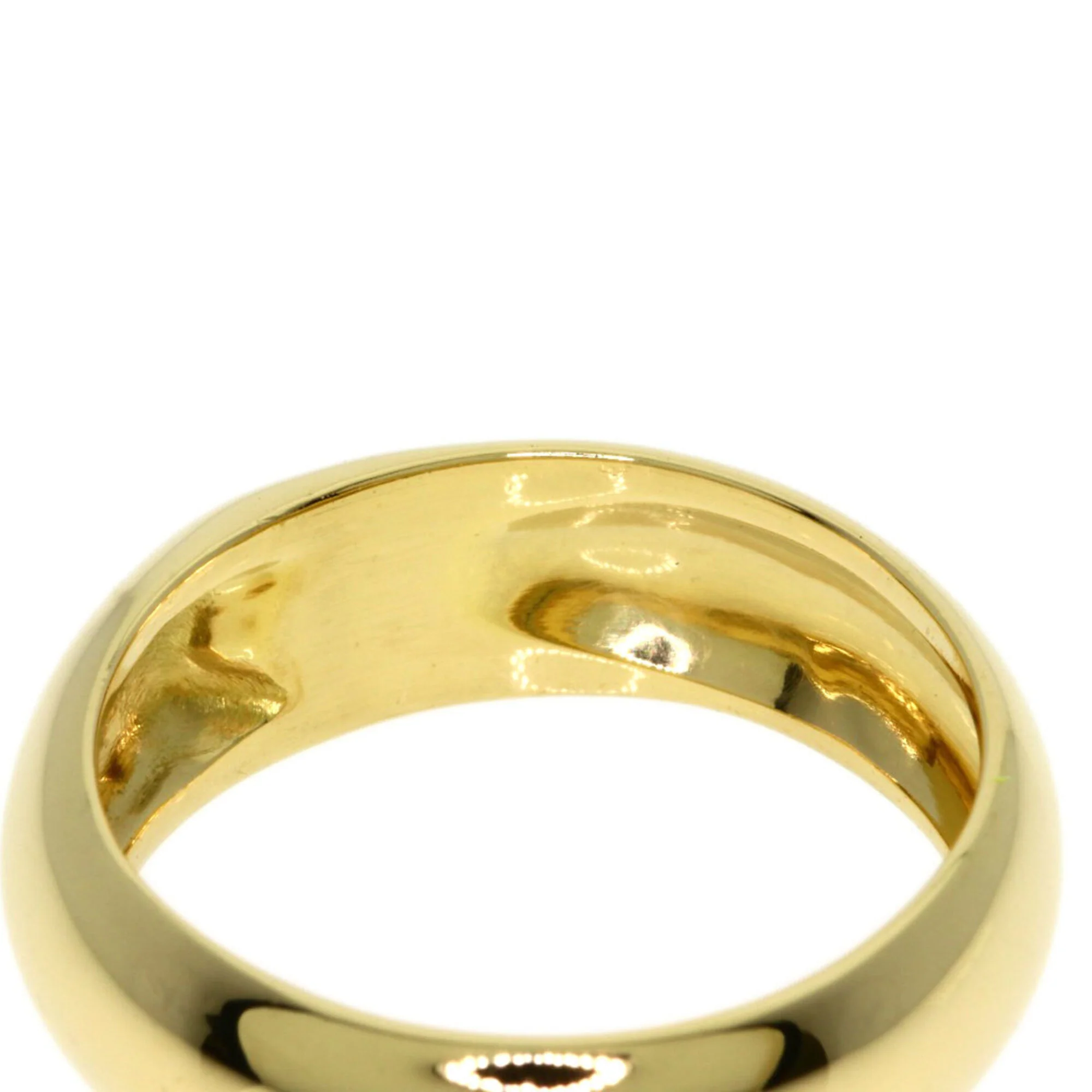 Full Heart Ring 18K Yellow Gold - Image 9