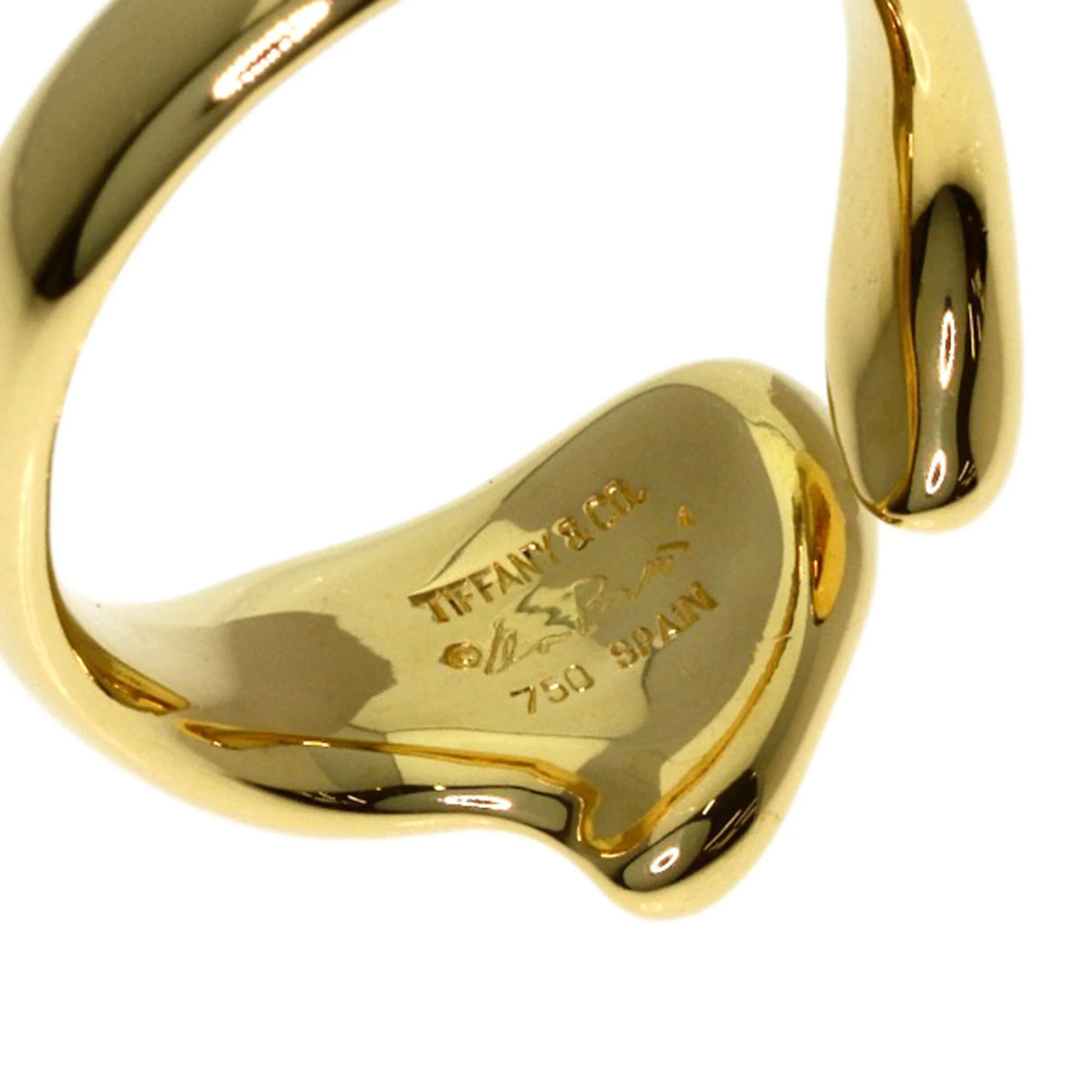 Full Heart Ring 18K Yellow Gold - Image 5