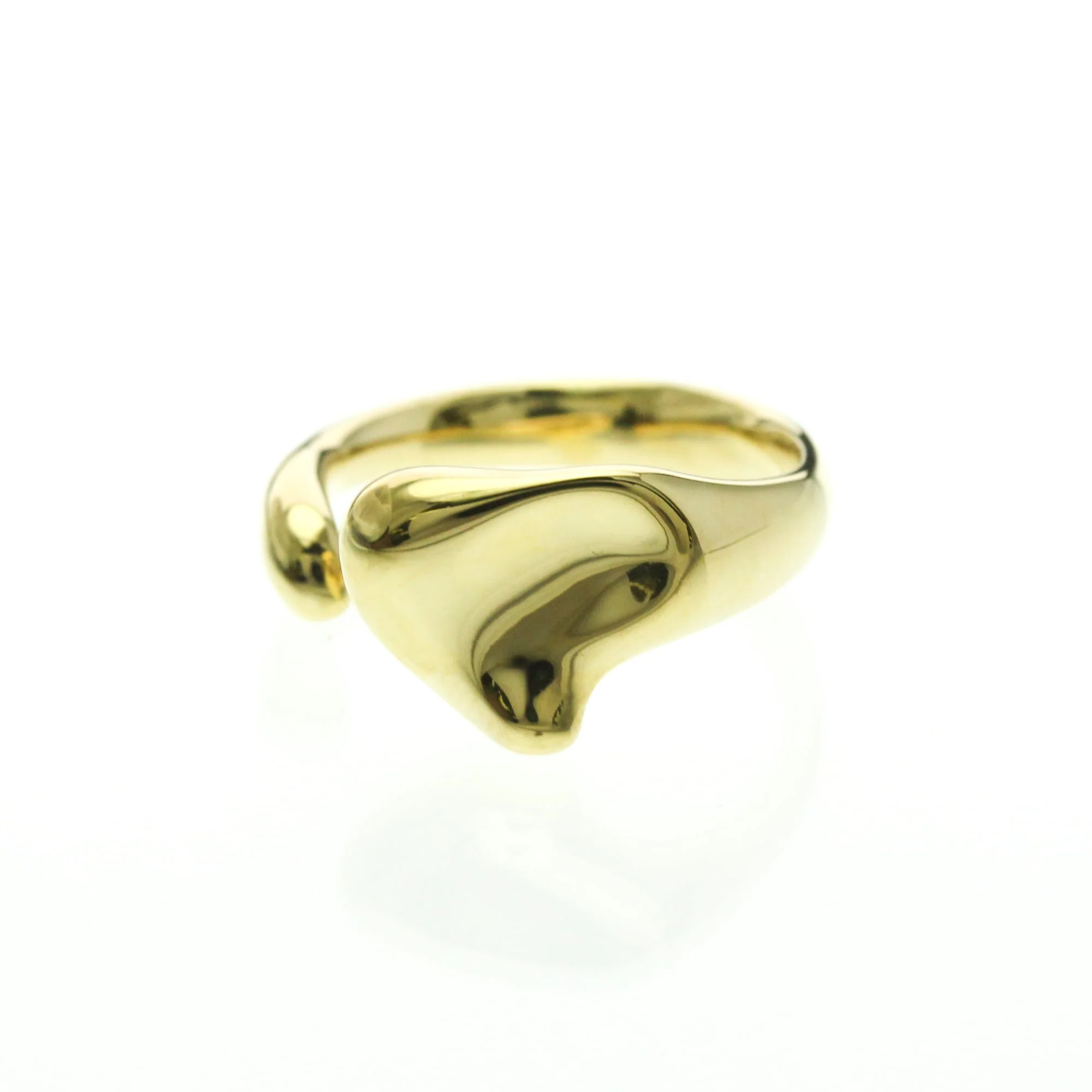 Full Heart Ring 18K Yellow Gold