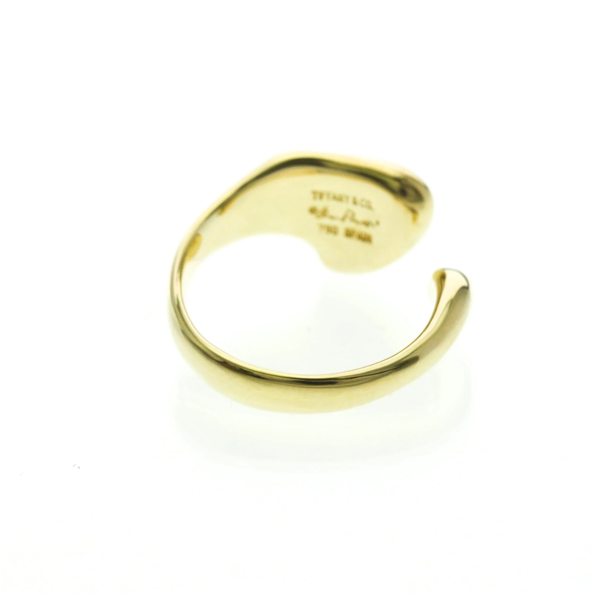 Full Heart Ring 18K Yellow Gold - Image 3