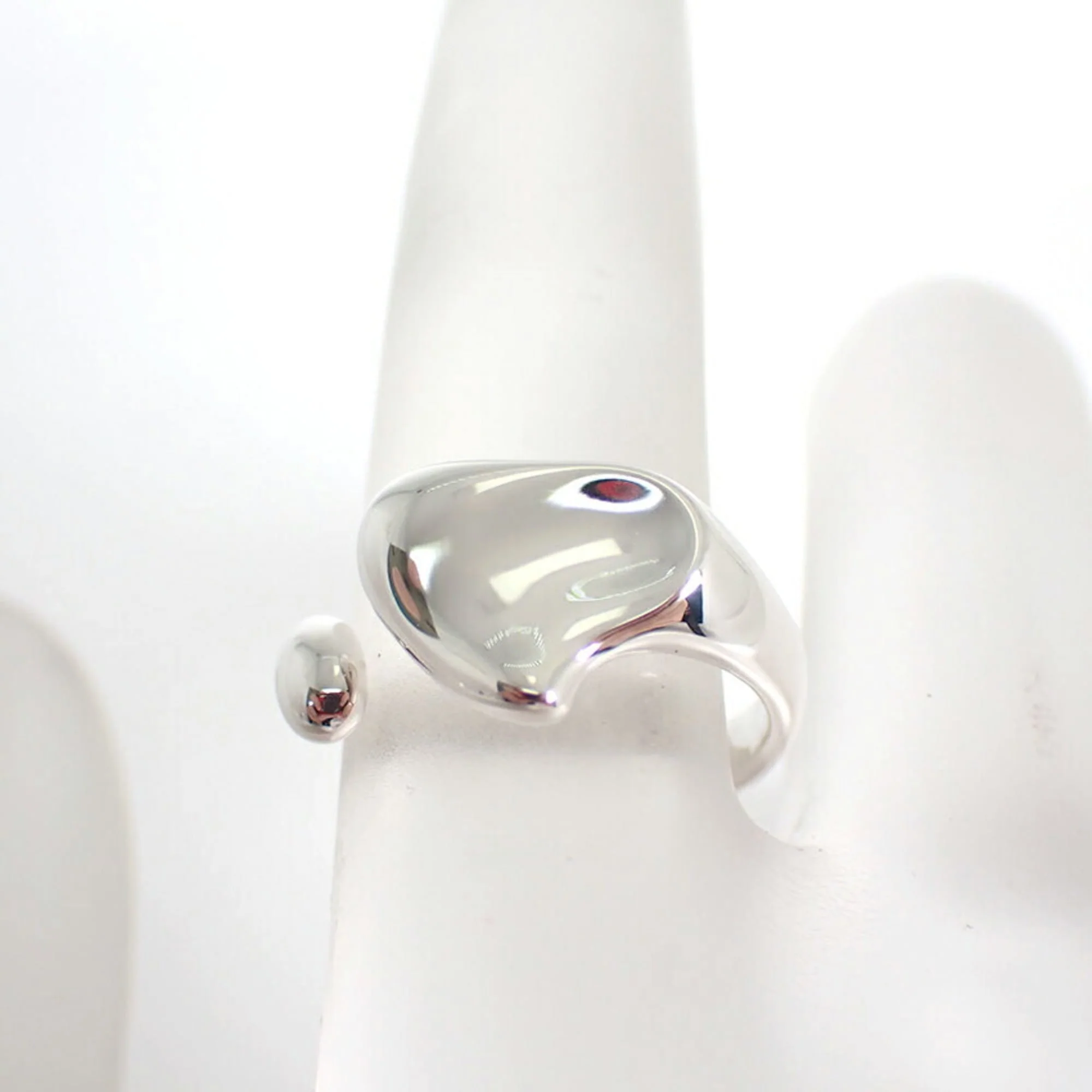 Full Heart Ring Sterling Silver - Image 5