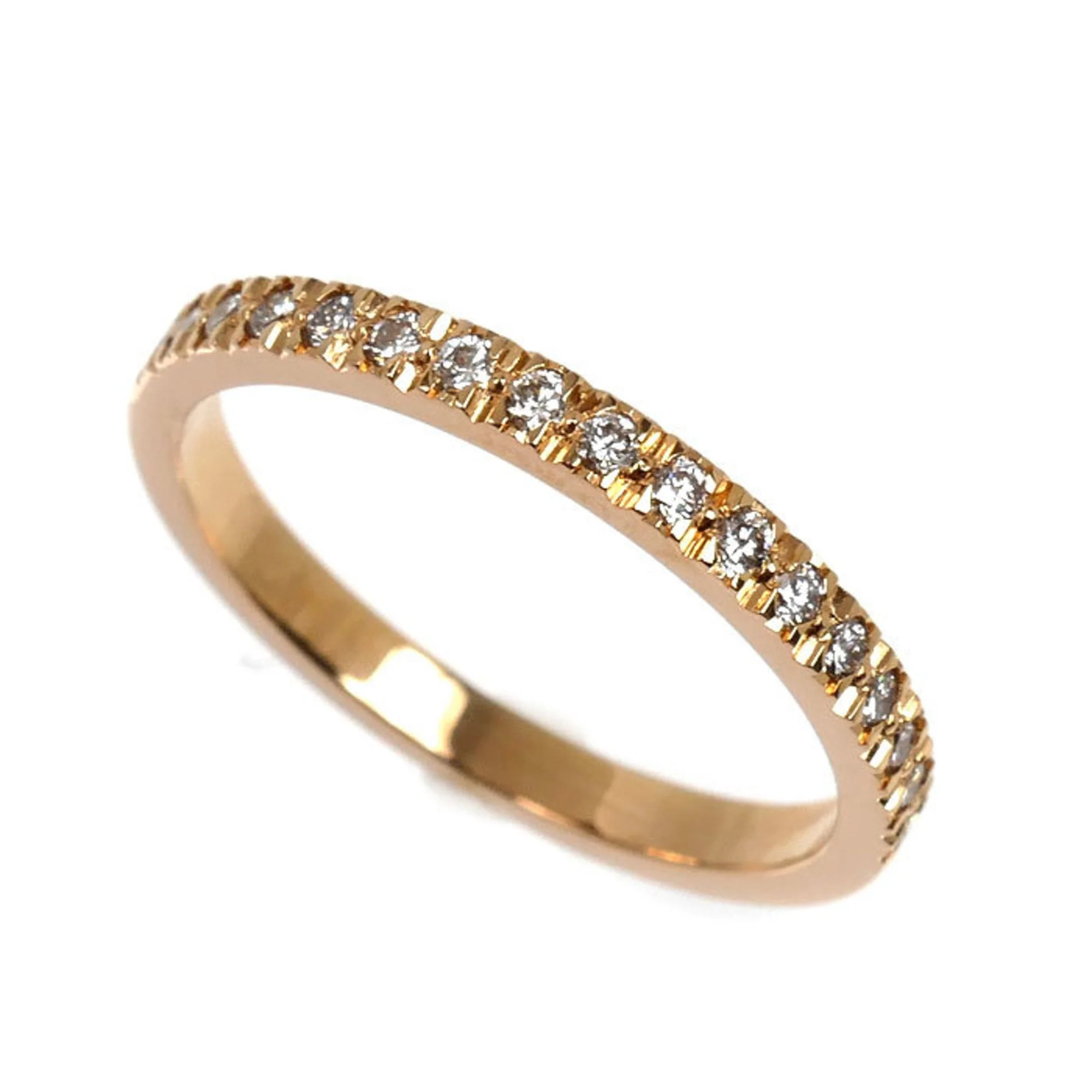 Half Eternity Ring 18K Rose Gold with Diamond
