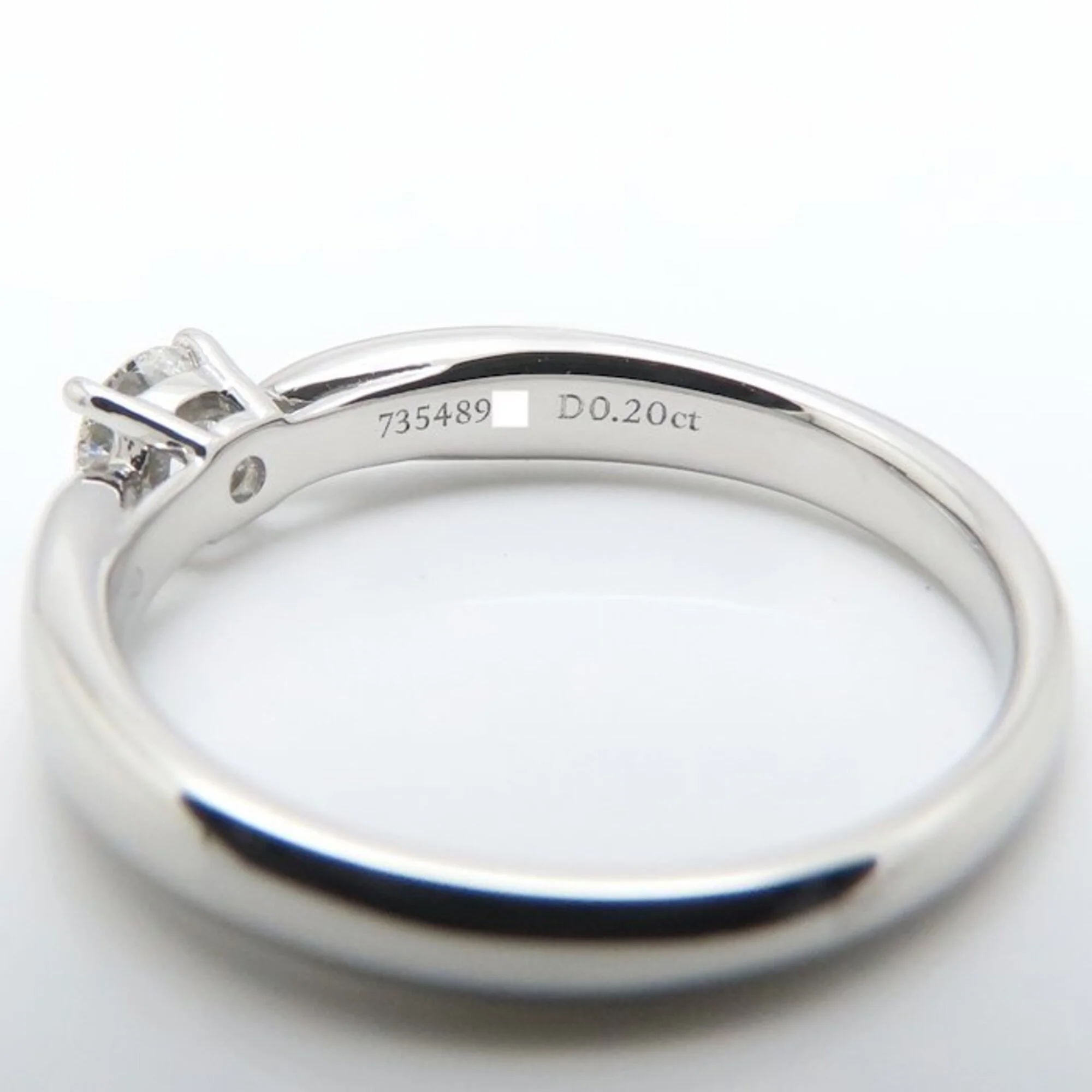 Harmony Ring Platinum with Diamond 0.20-0.29CT - Image 5