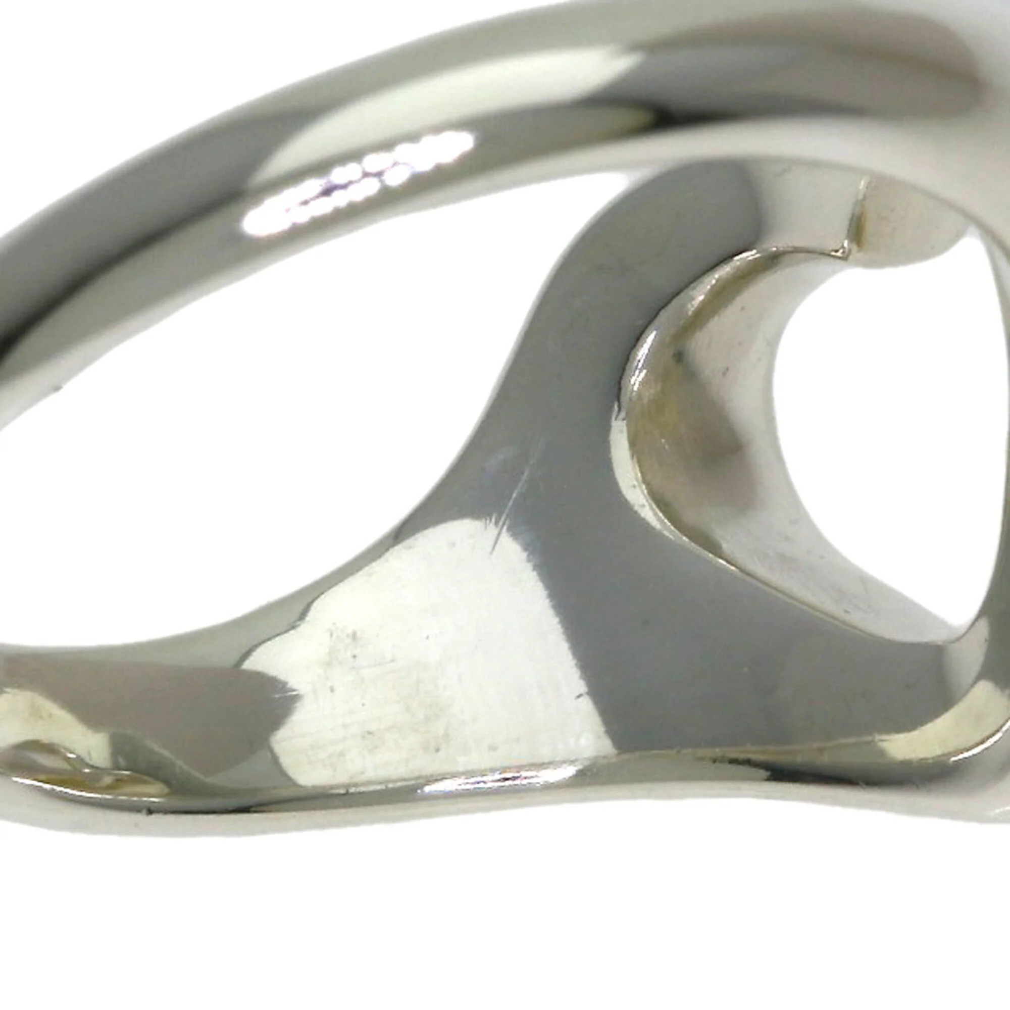 Heart Ribbon Ring Sterling Silver and 18K Yellow Gold - Image 7