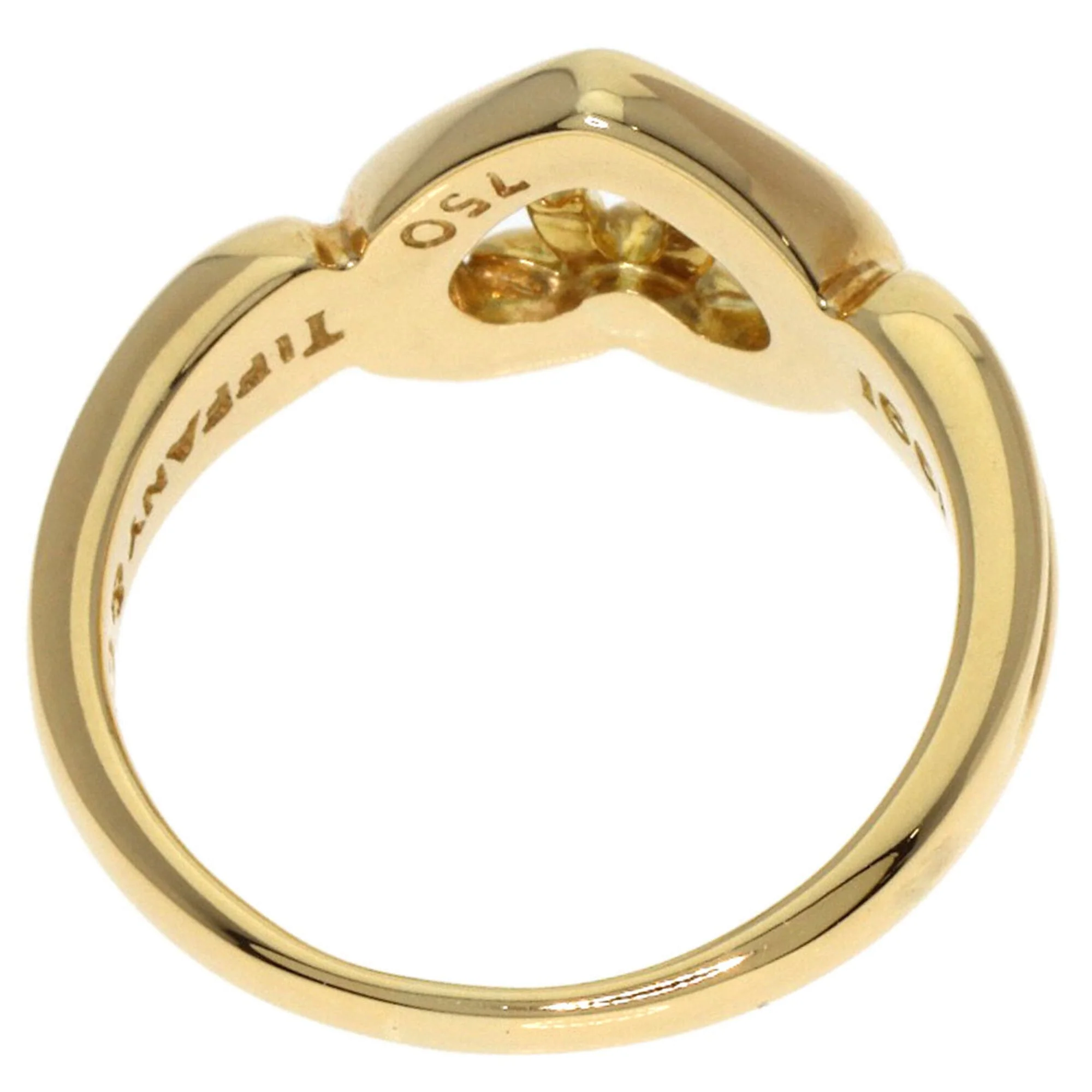 Heart Ring 18K Yellow Gold - Image 8