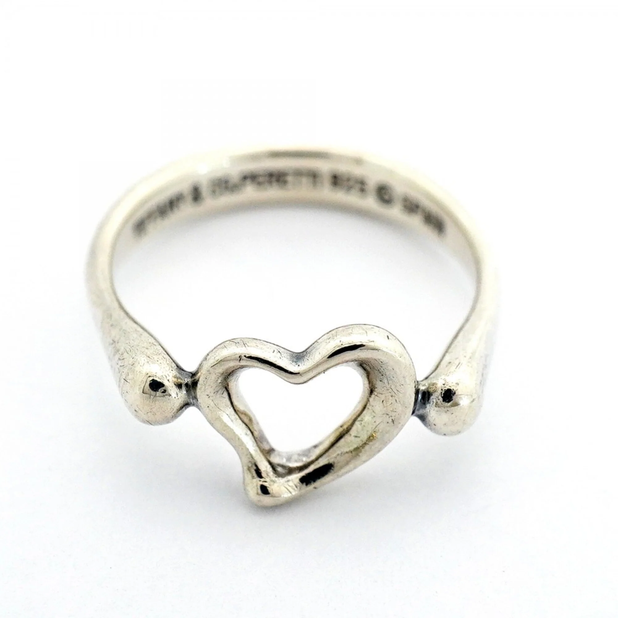 Heart Ring Sterling Silver - Image 3