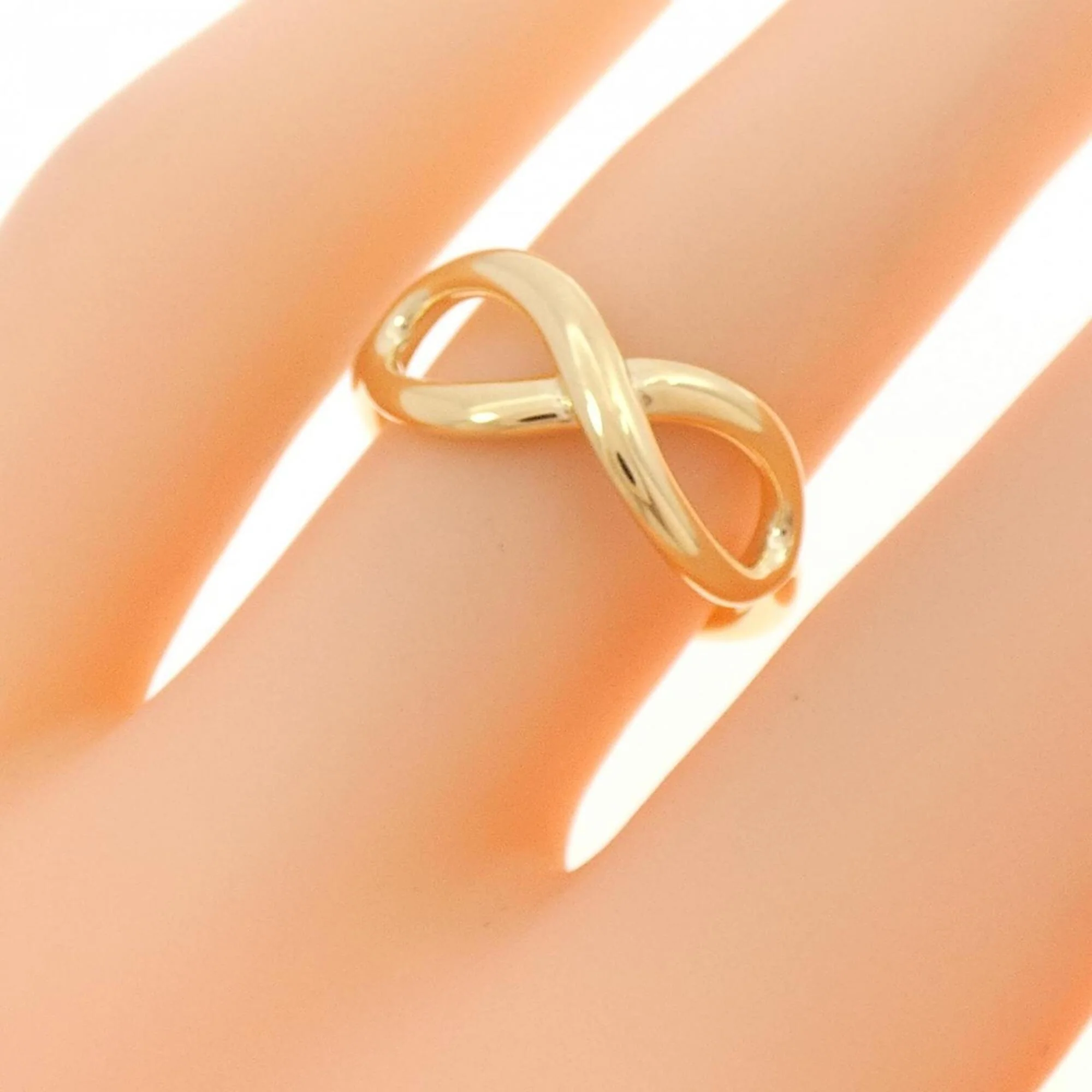 Infinity Ring 18K Yellow Gold - Image 5