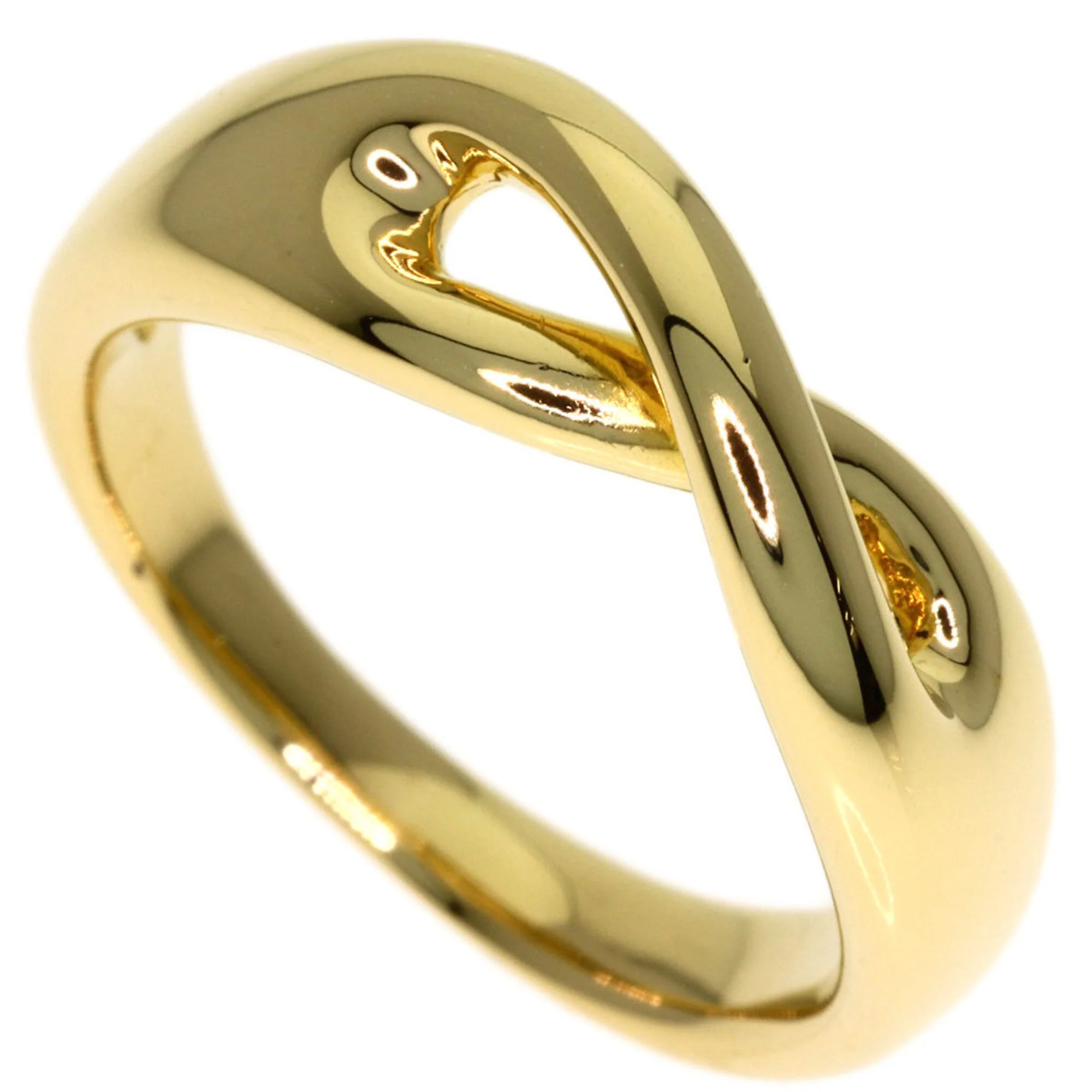 Infinity Ring 18K Yellow Gold