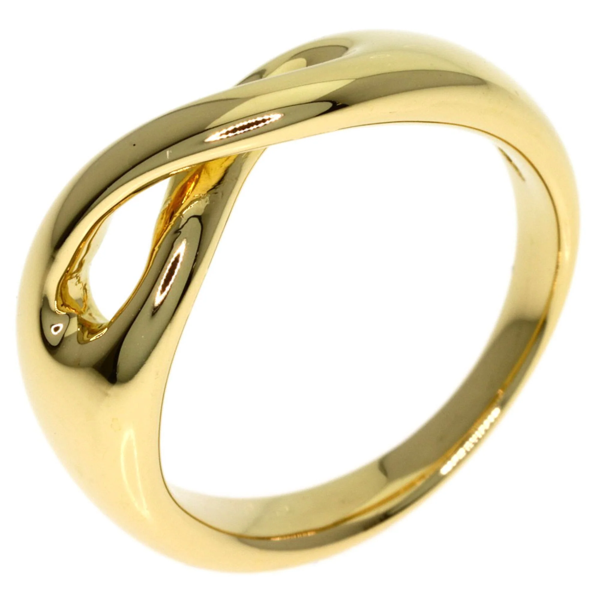 Infinity Ring 18K Yellow Gold - Image 2