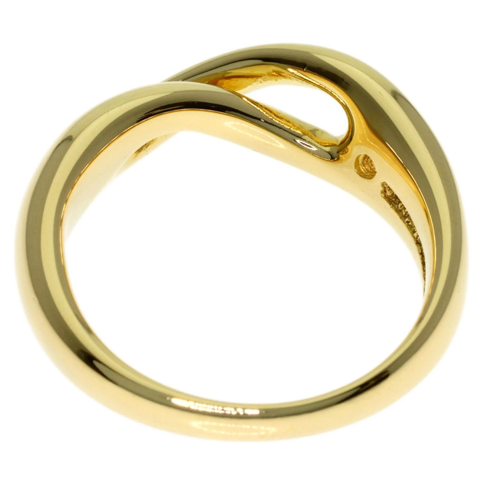 Infinity Ring 18K Yellow Gold - Image 4