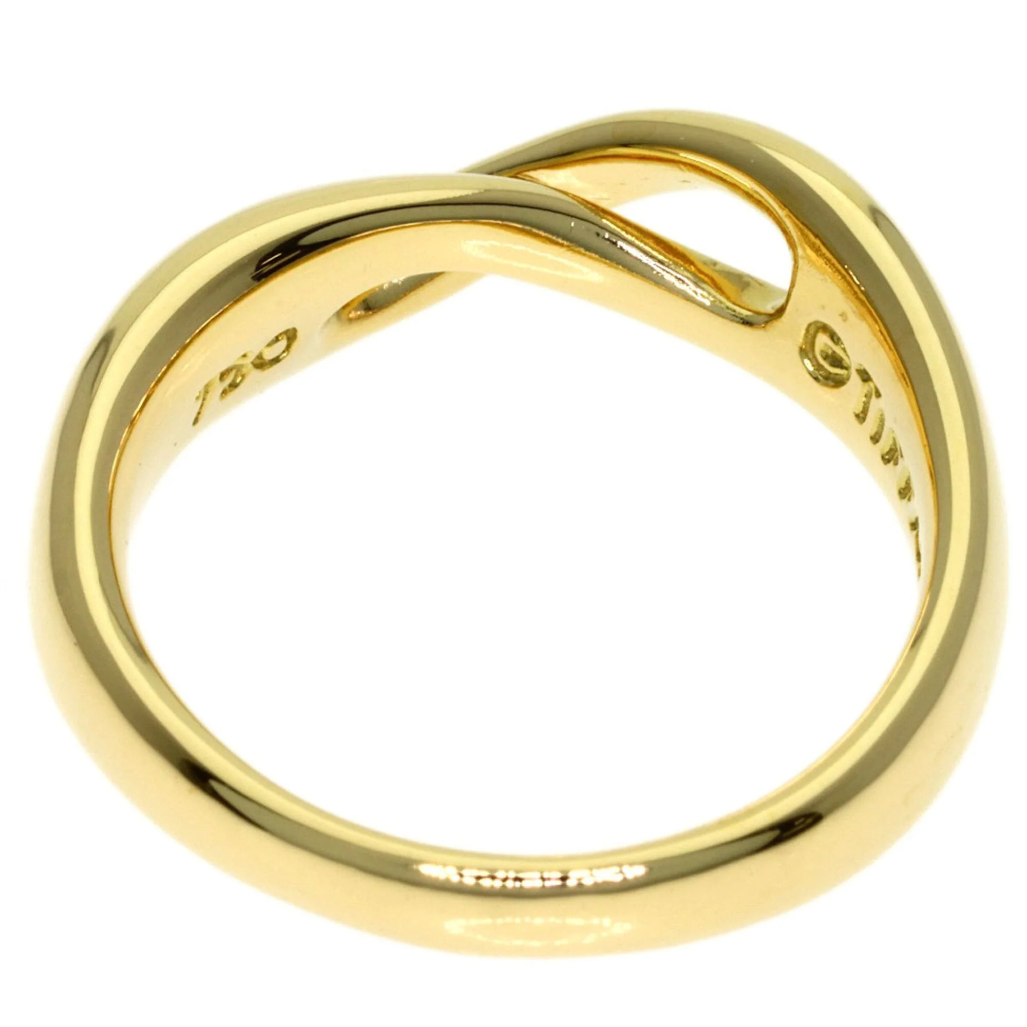Infinity Ring 18K Yellow Gold - Image 4