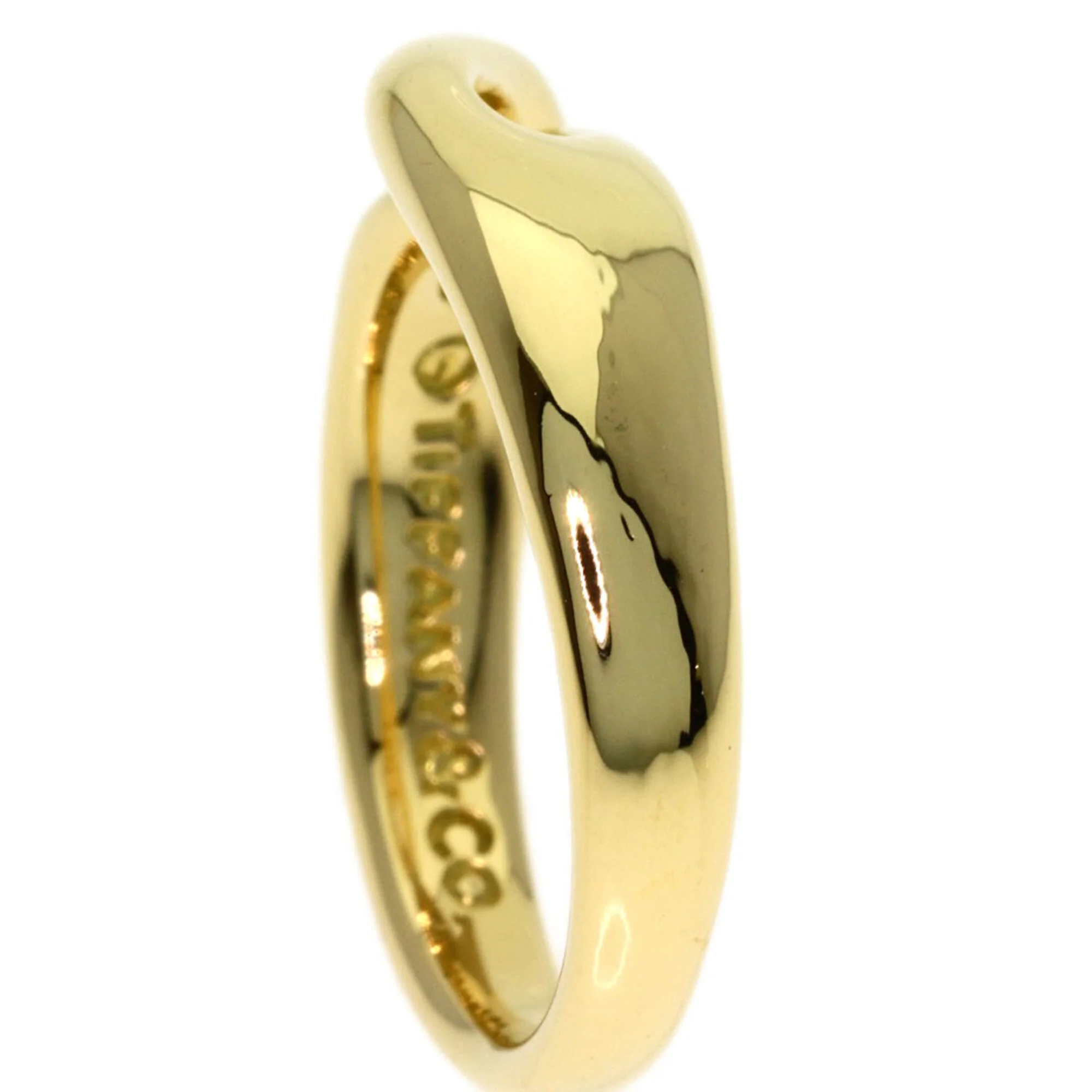 Infinity Ring 18K Yellow Gold - Image 7