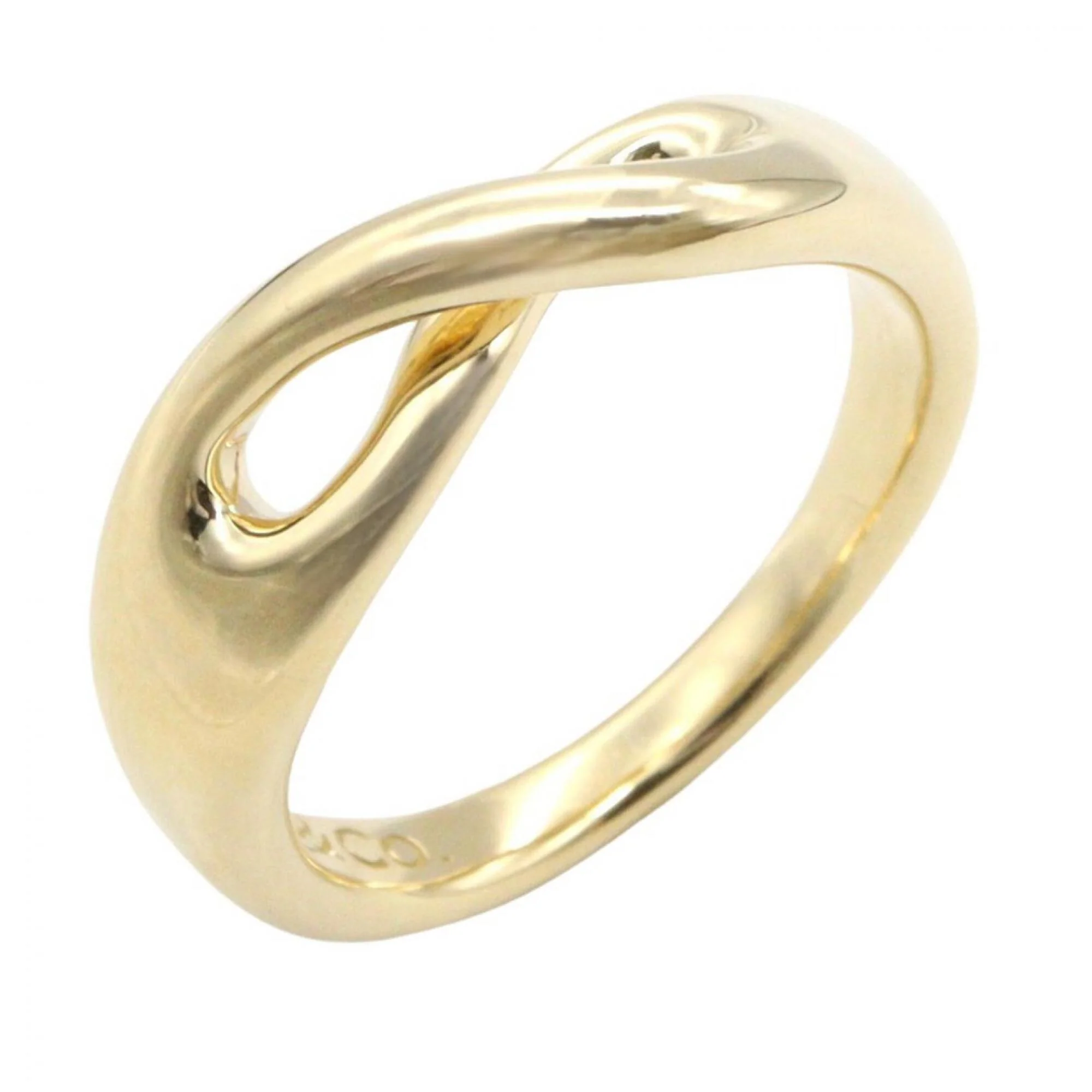 Infinity Ring 18K Yellow Gold